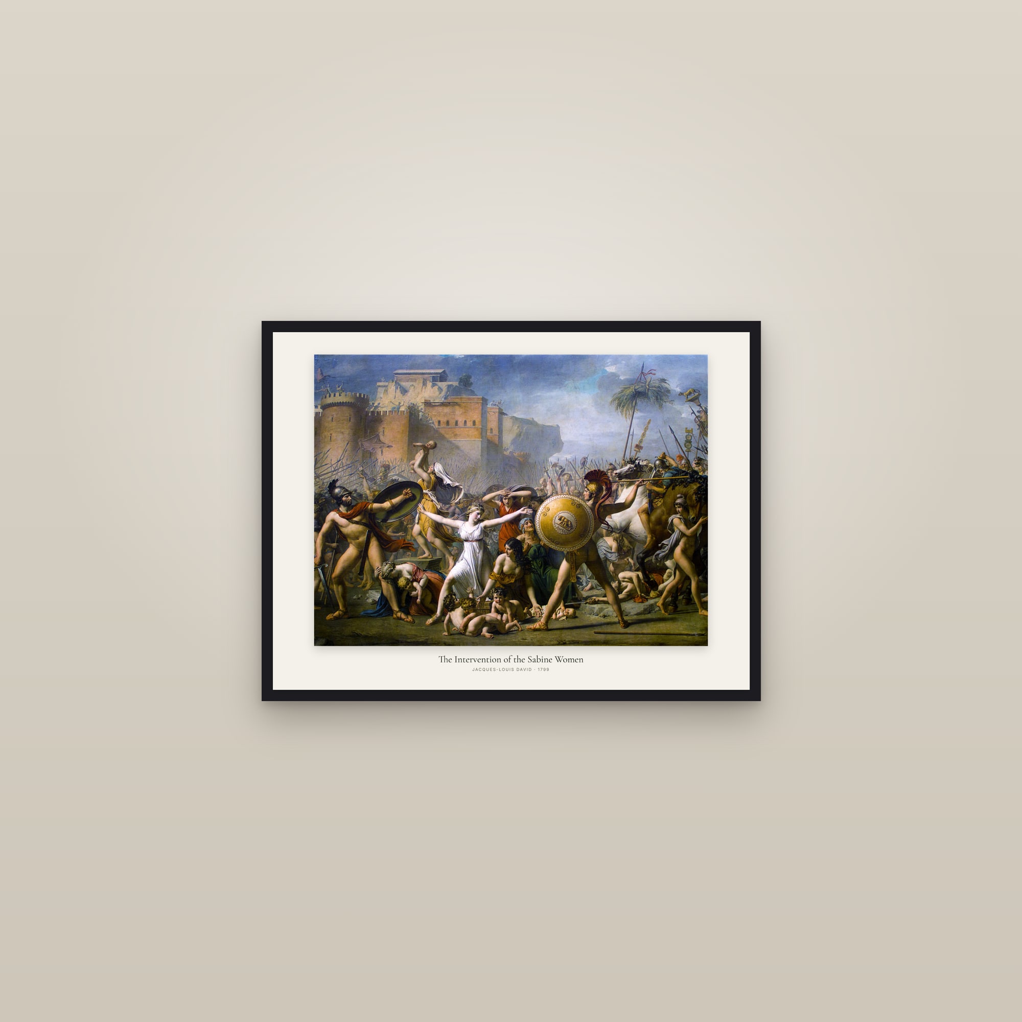 The Intervention of the Sabine Women