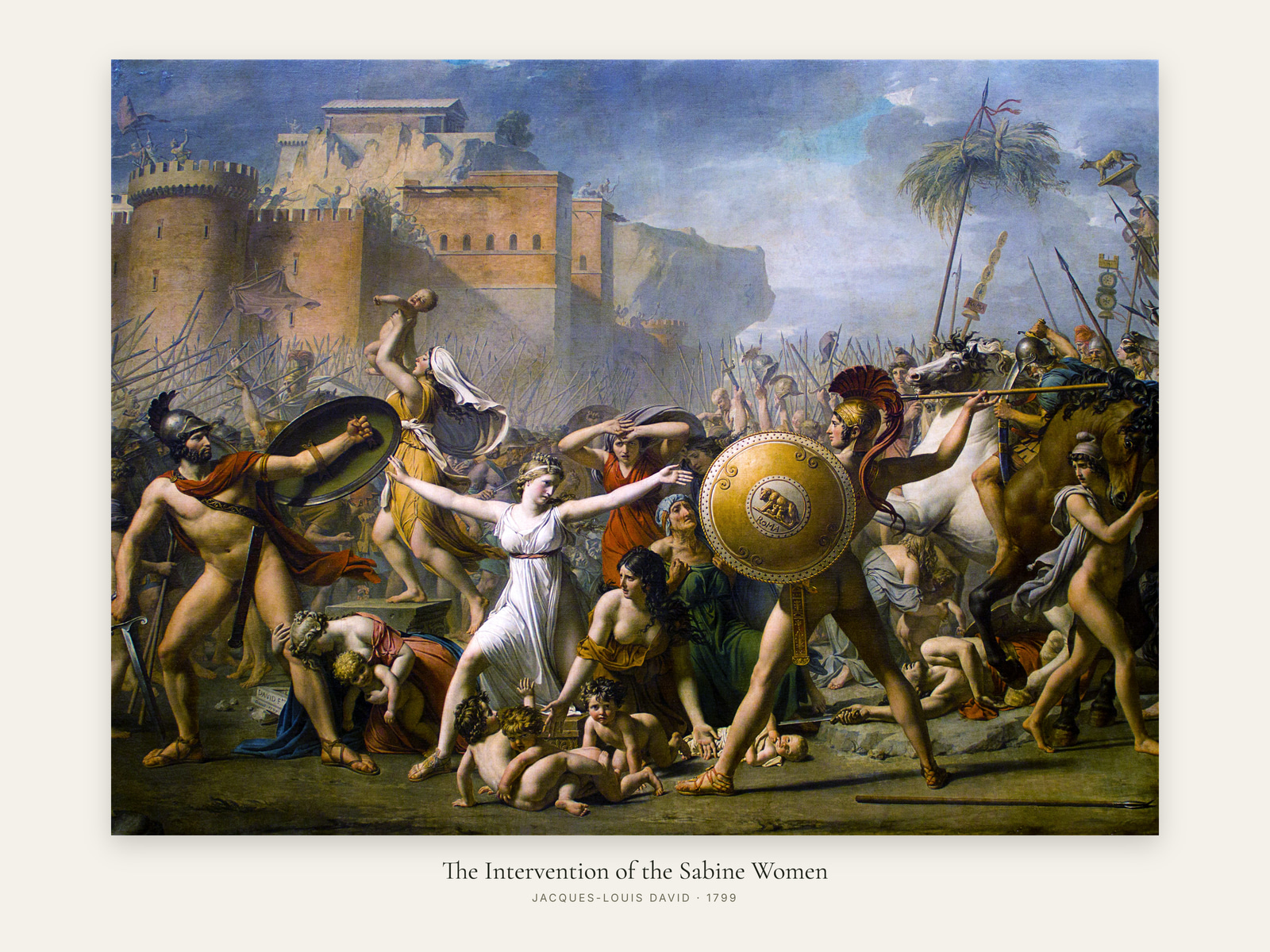 The Intervention of the Sabine Women