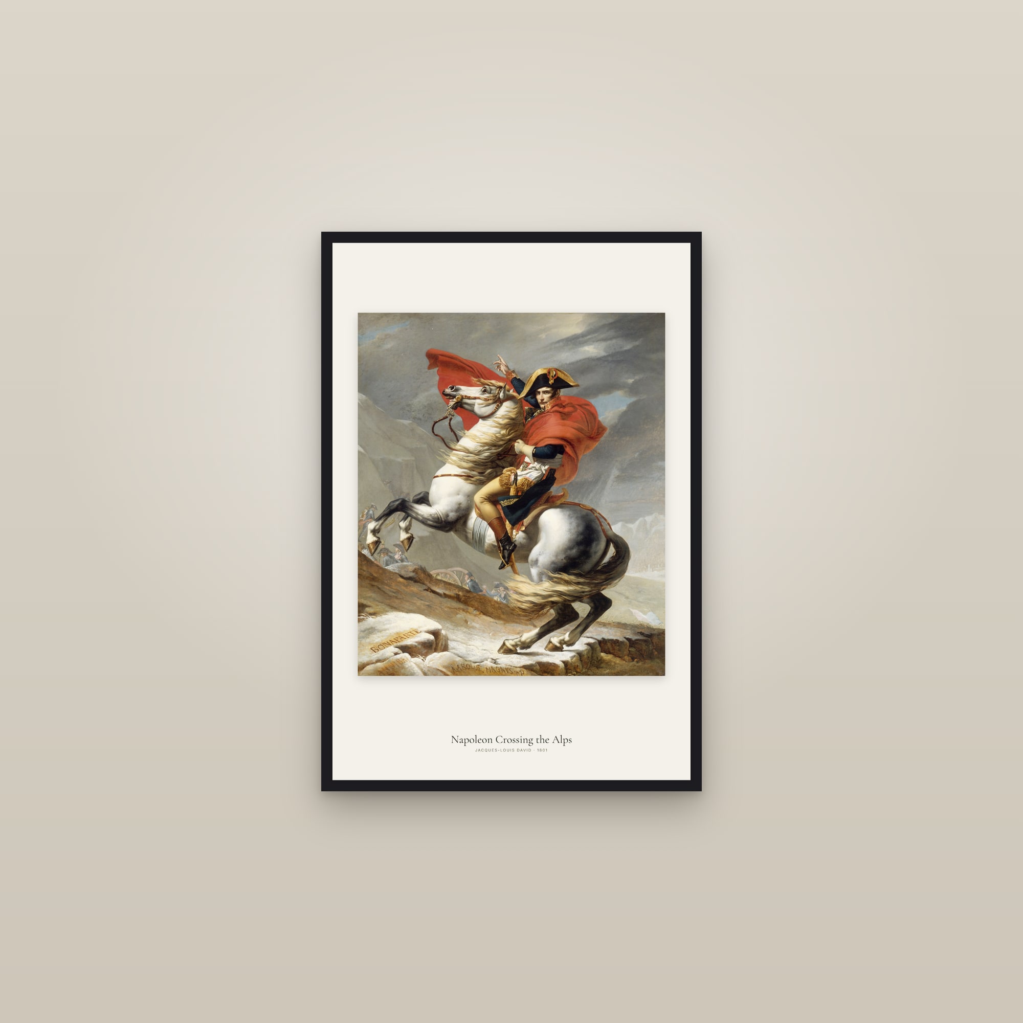 Napoleon Crossing the Alps