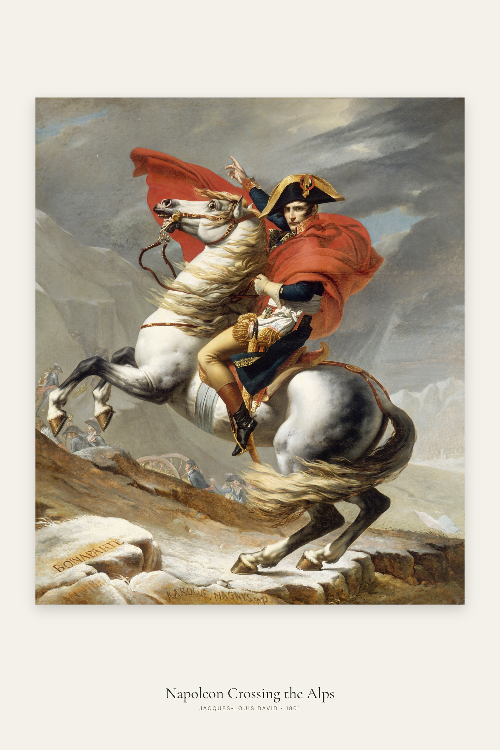 Napoleon Crossing the Alps