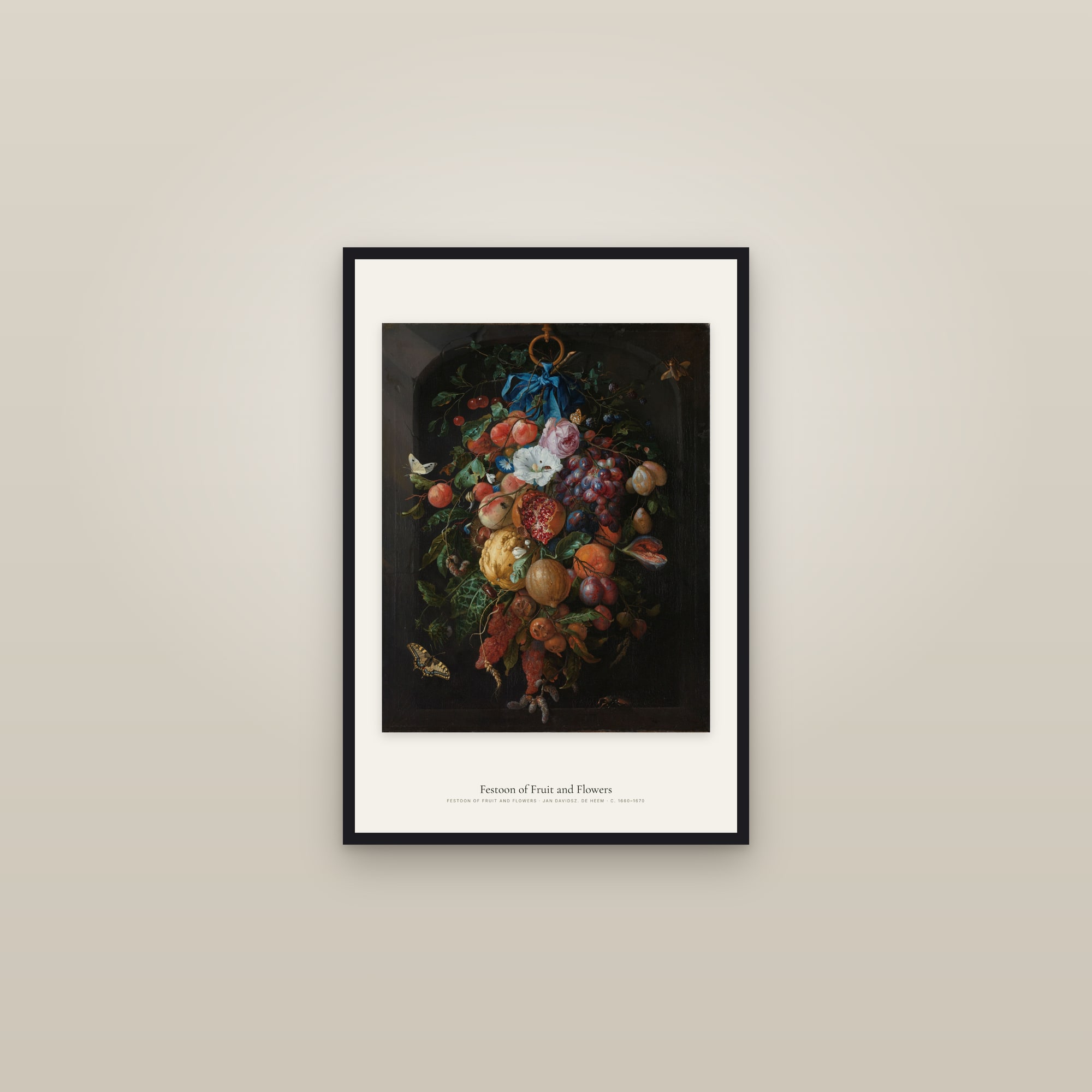 Festoon of Fruit and Flowers