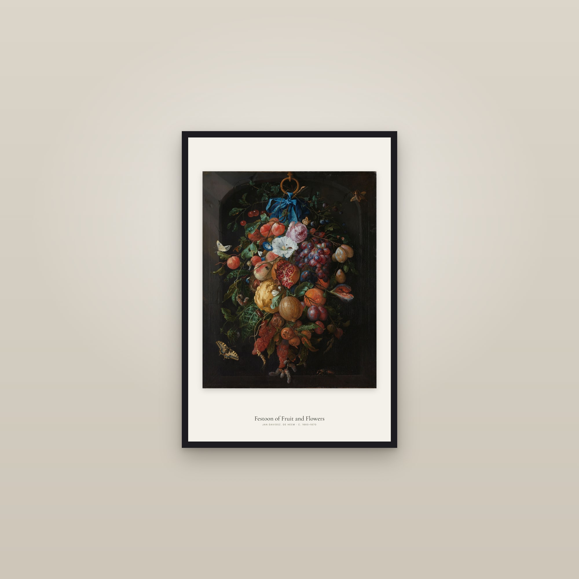 Festoon of Fruit and Flowers