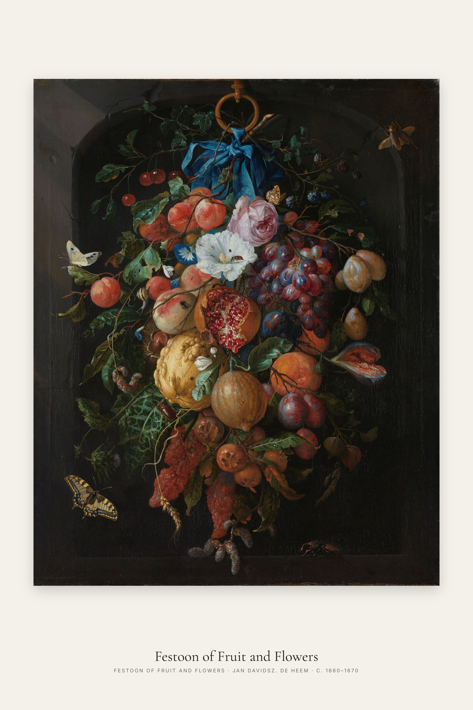 Festoon of Fruit and Flowers