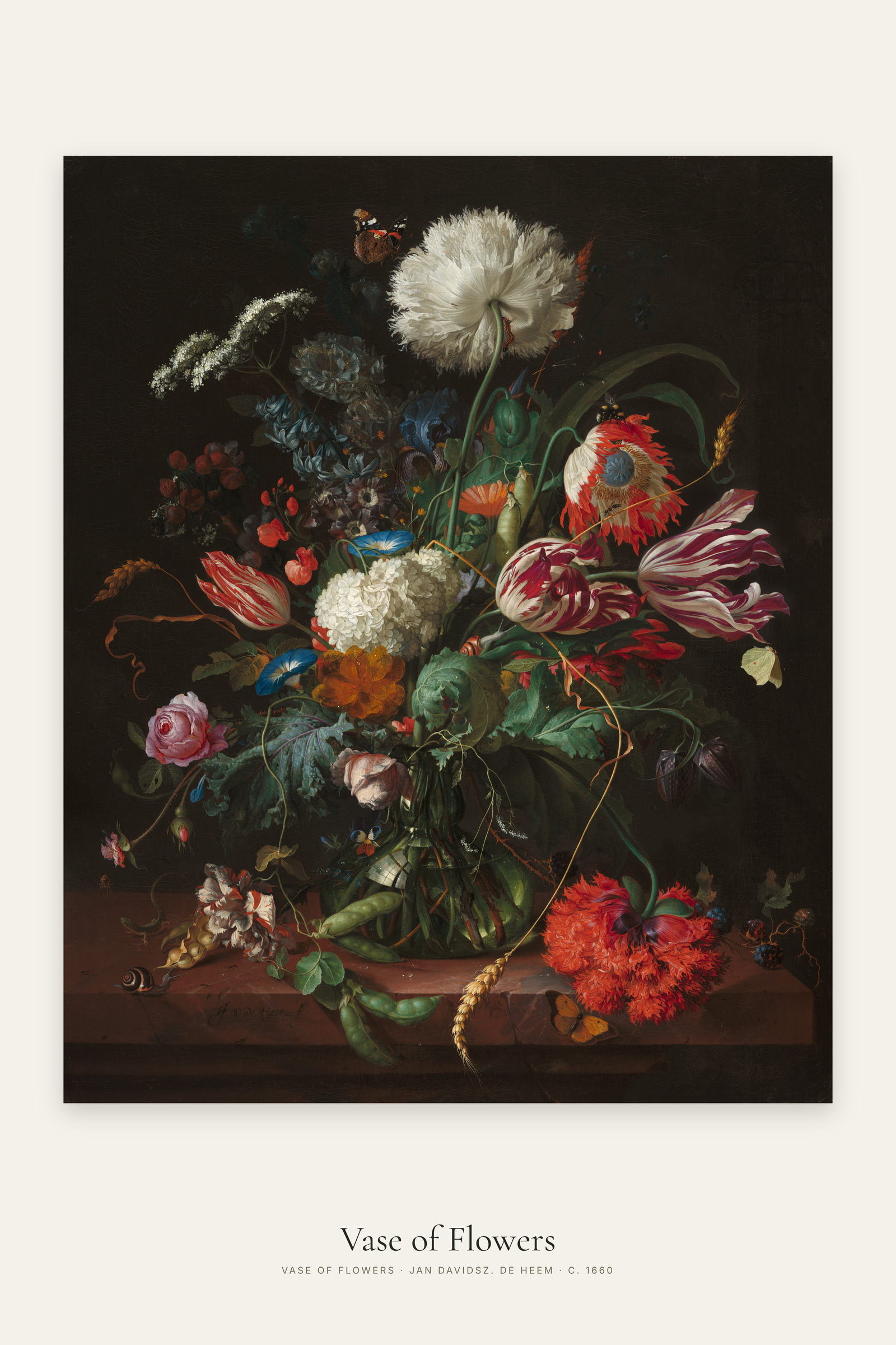 Vase of Flowers (De Heem)