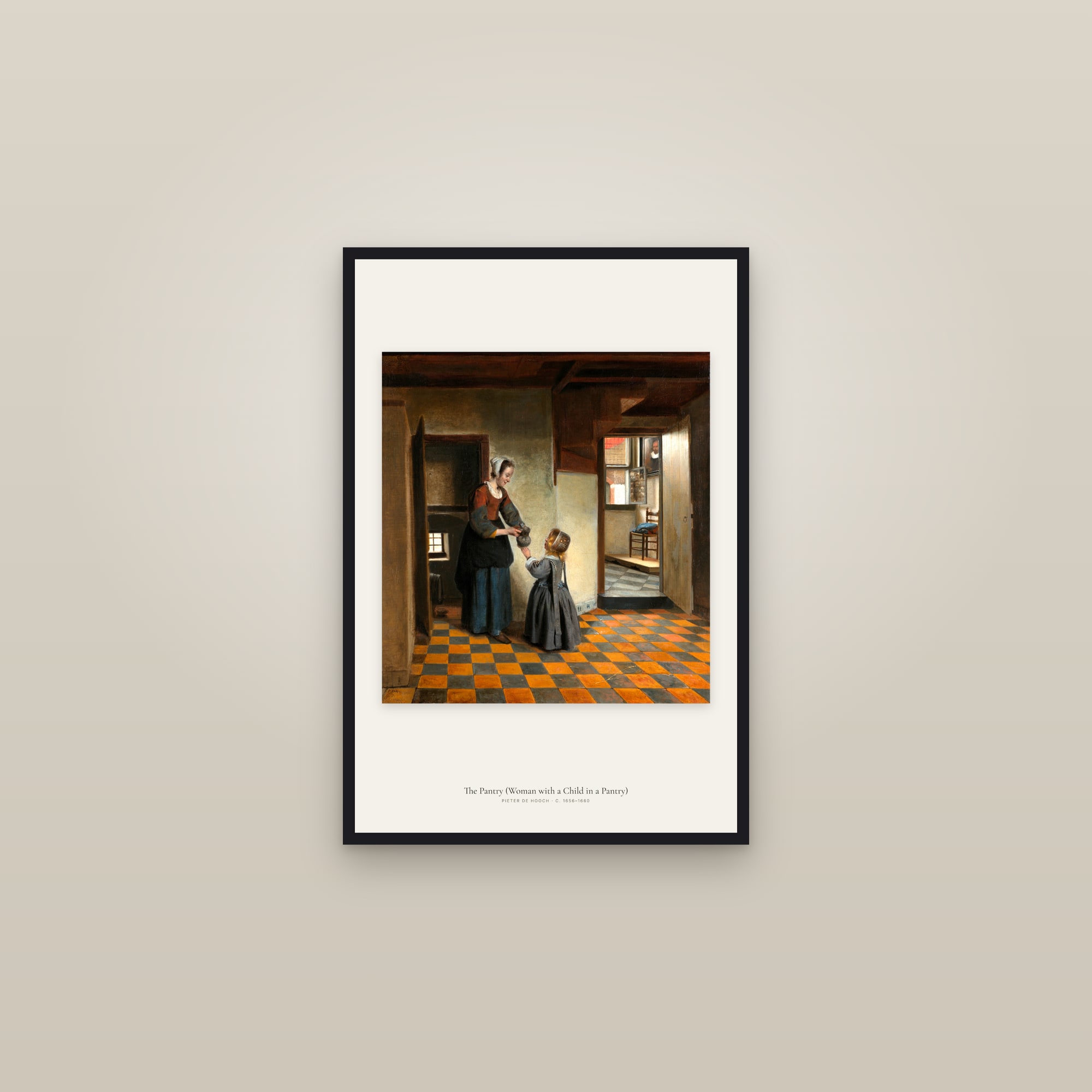 The Pantry (Woman with a Child in a Pantry)
