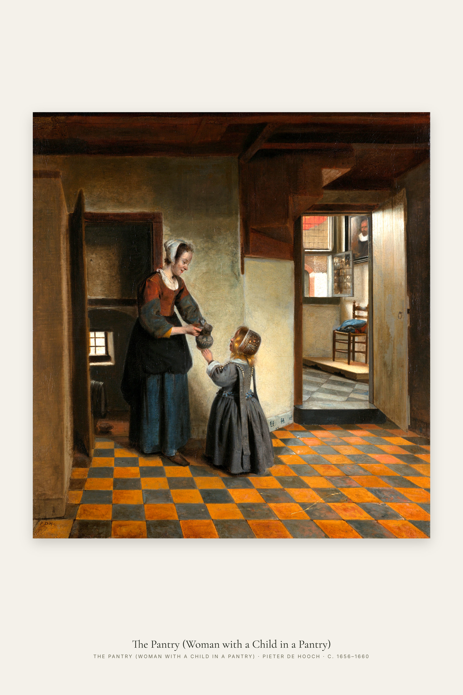 The Pantry (Woman with a Child in a Pantry)