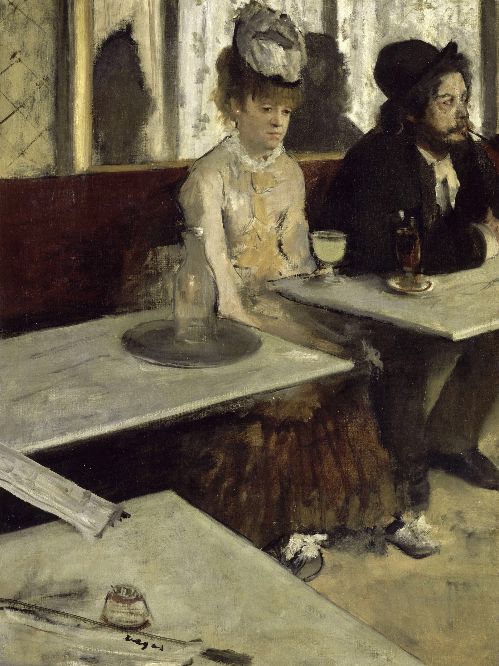 L'Absinthe (In a Café) — Full-Bleed Edition