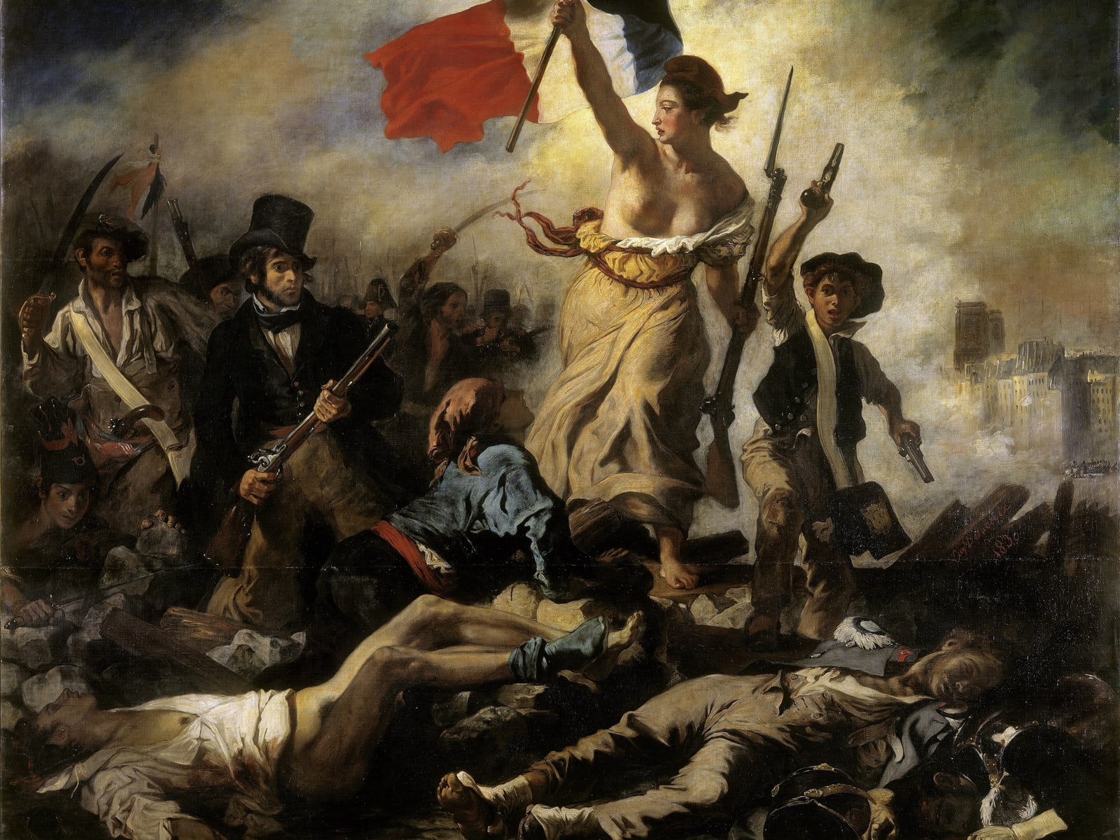Liberty Leading the People (Full) — Full-Bleed Edition