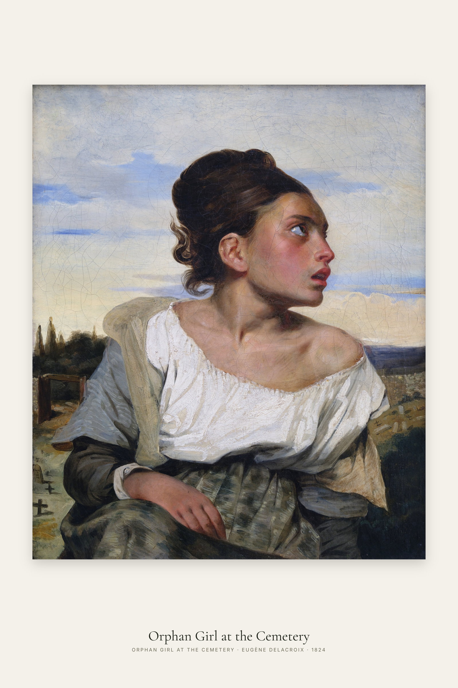 Orphan Girl at the Cemetery