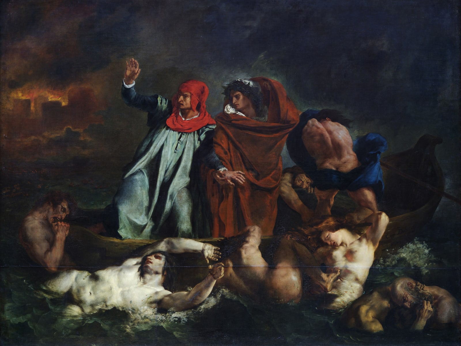 The Barque of Dante (Full) — Full-Bleed Edition