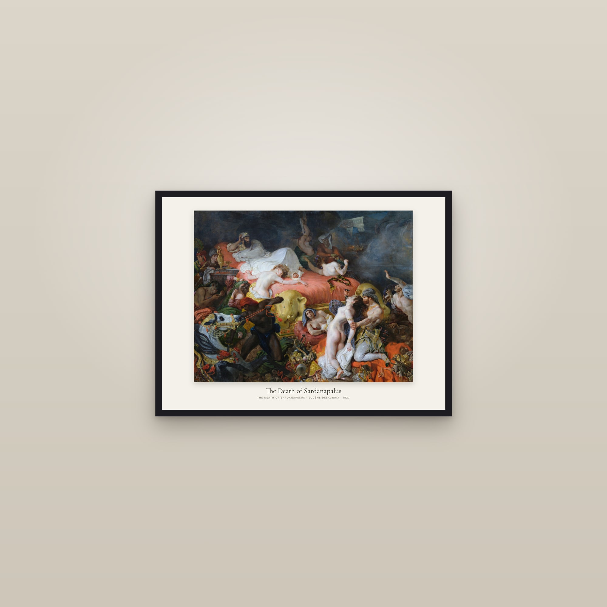 The Death of Sardanapalus