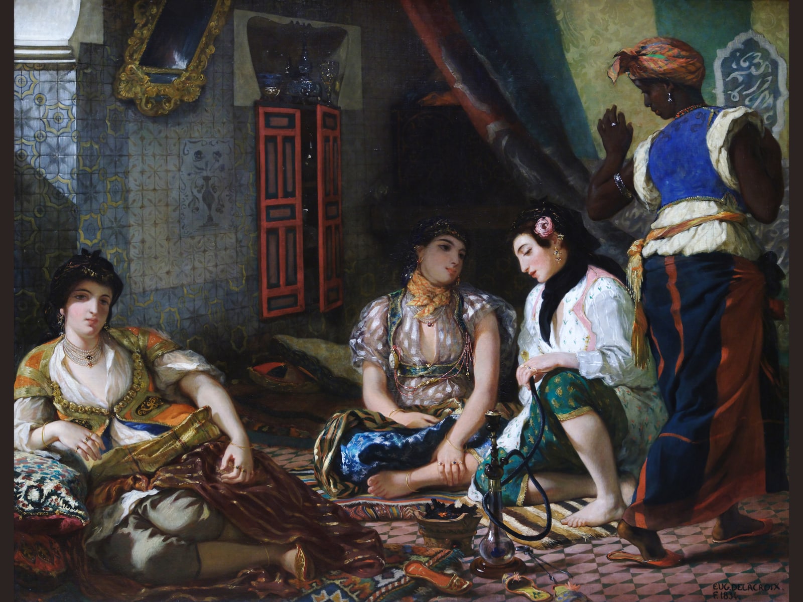 Women of Algiers in their Apartment (Full) — Full-Bleed Edition