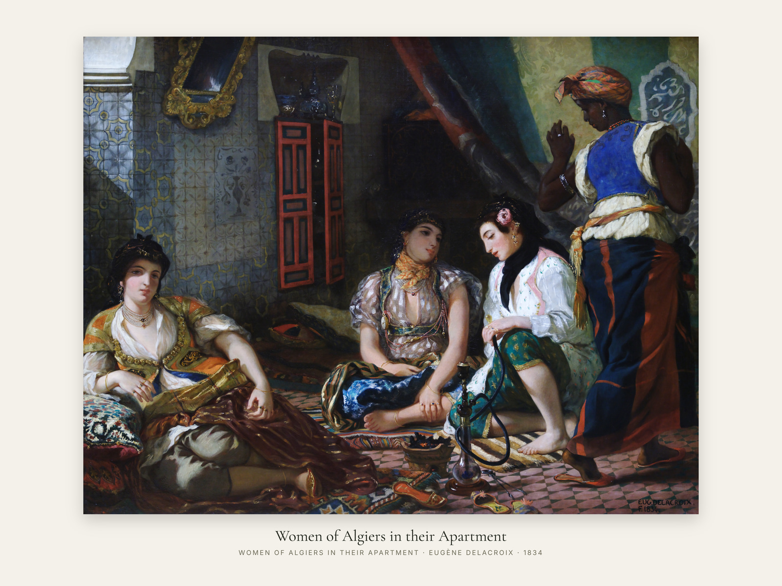 Women of Algiers in their Apartment