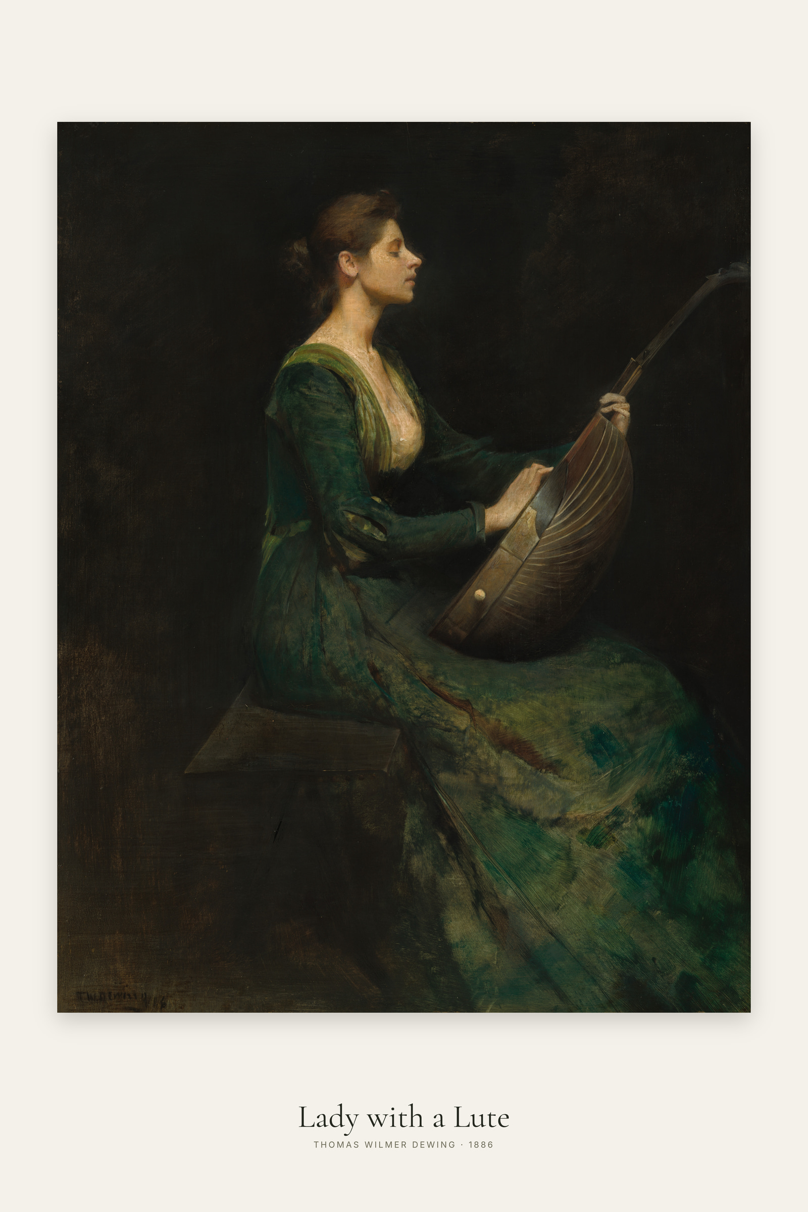 Lady with a Lute