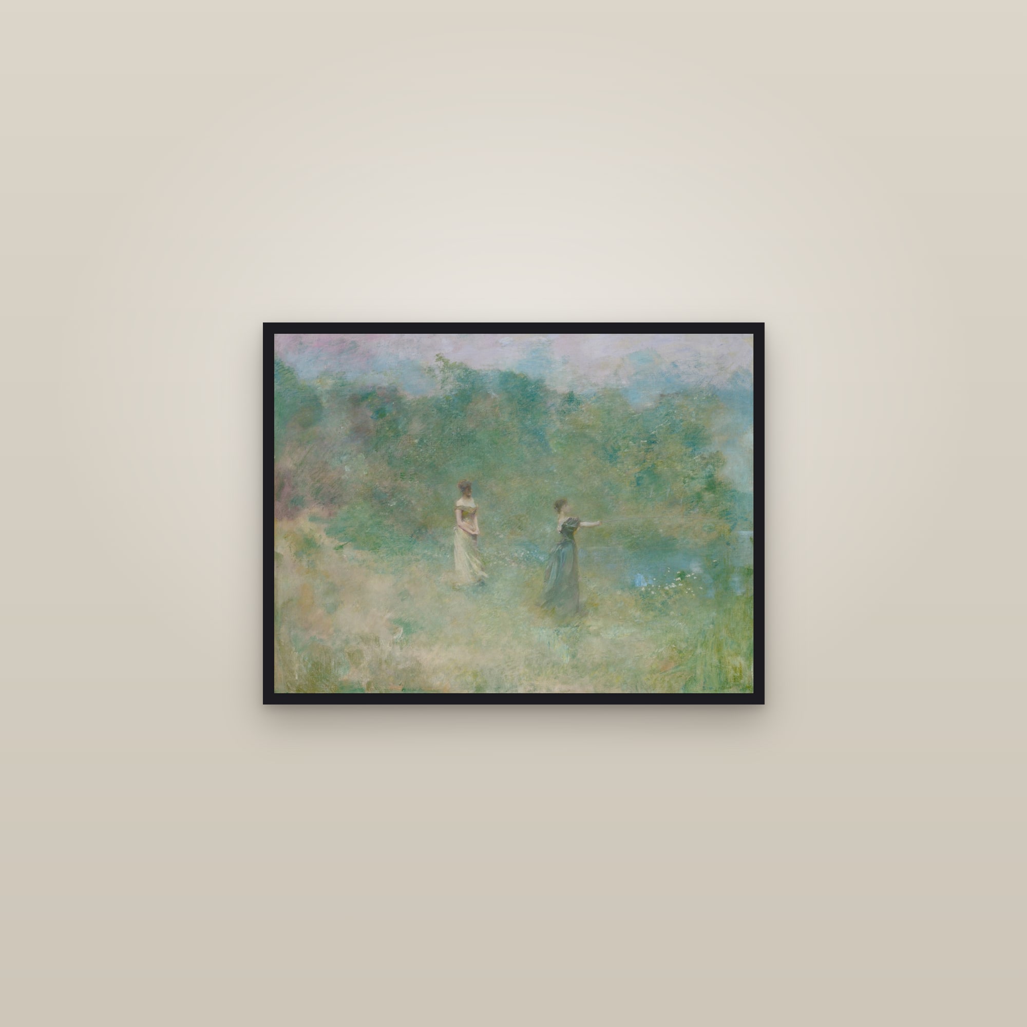 Summer (Dewing) (Full) — Full-Bleed Edition — framed in a gallery setting