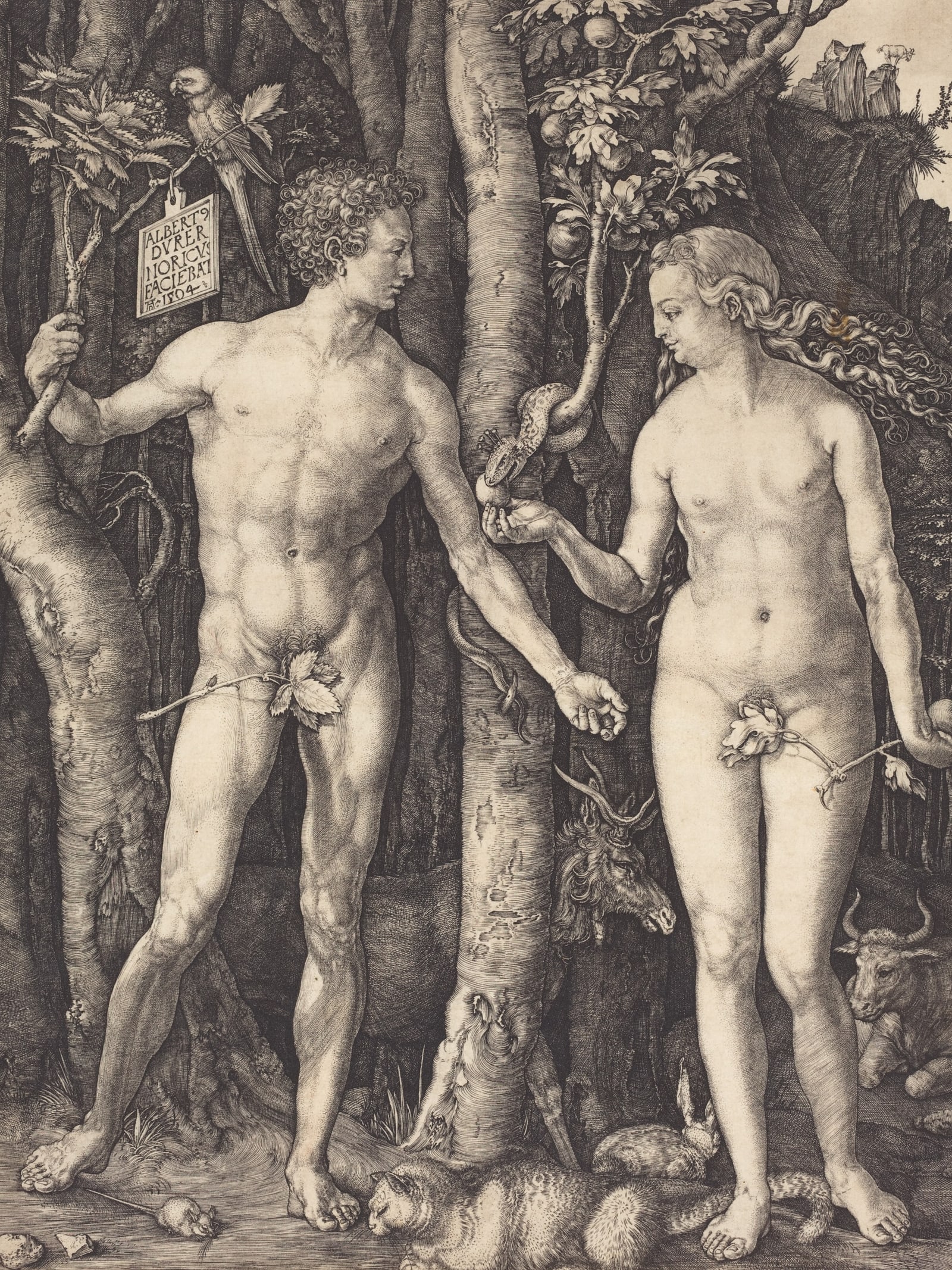 Adam and Eve (Durer Full) — Full-Bleed Edition