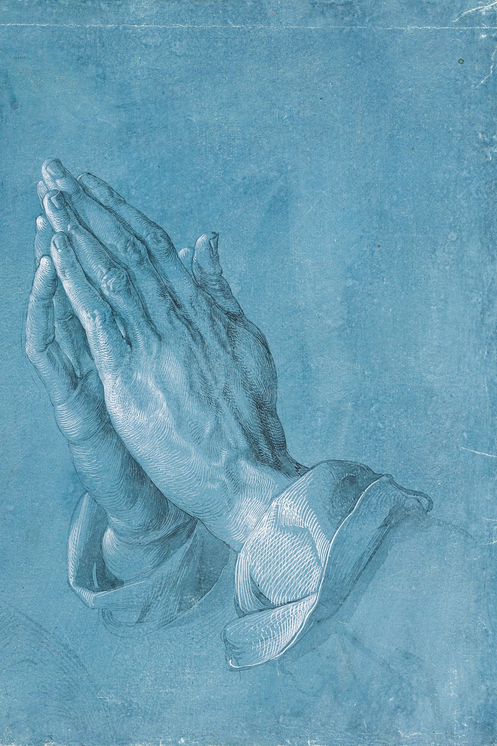 Praying Hands (Full) — Full-Bleed Edition