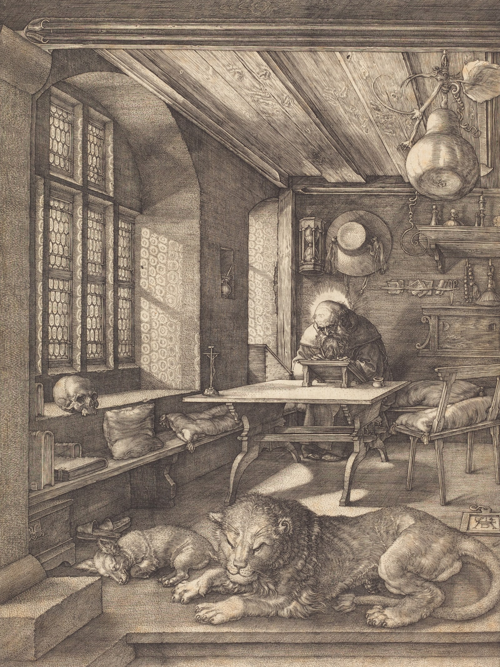 Saint Jerome in His Study (Durer Full) — Full-Bleed Edition