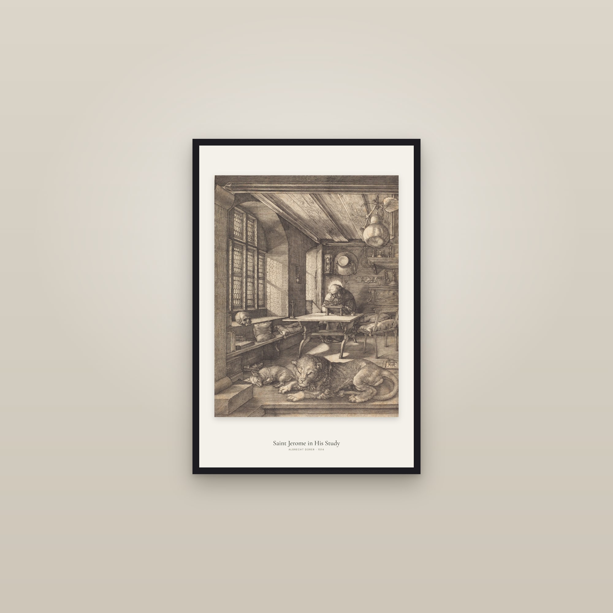 Saint Jerome in His Study (Durer)