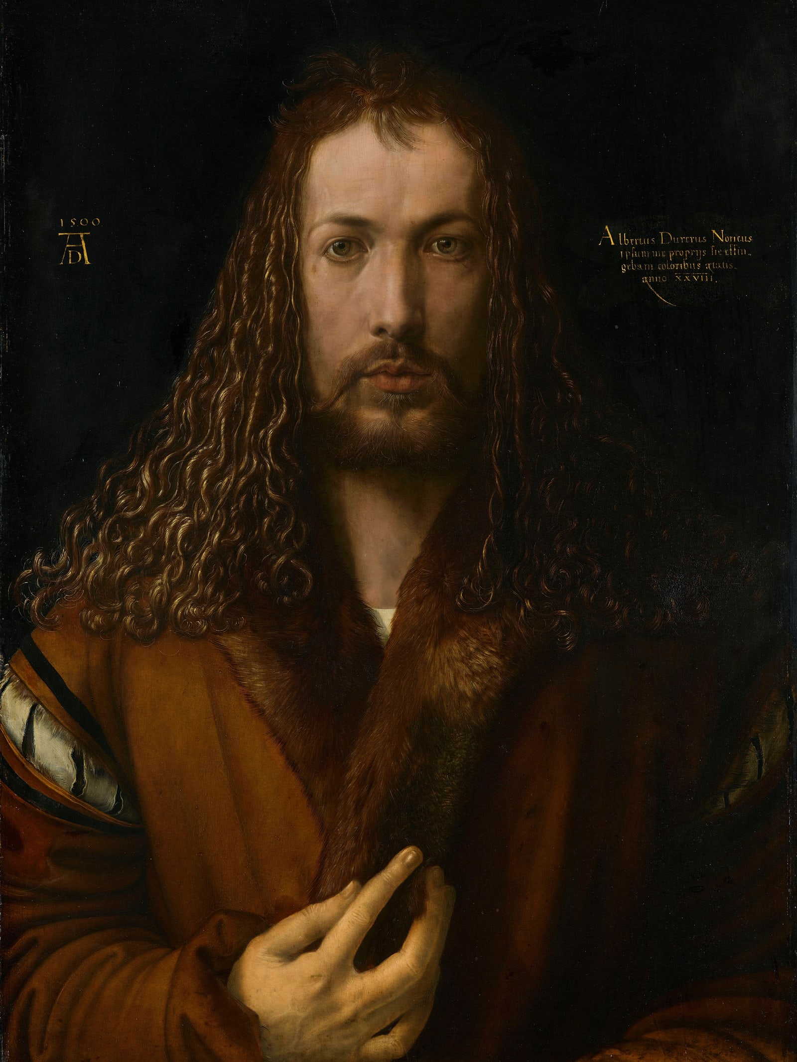 Self-Portrait at Twenty-Eight (Self-Portrait with Fur-Trimmed Robe) — Full-Bleed Edition