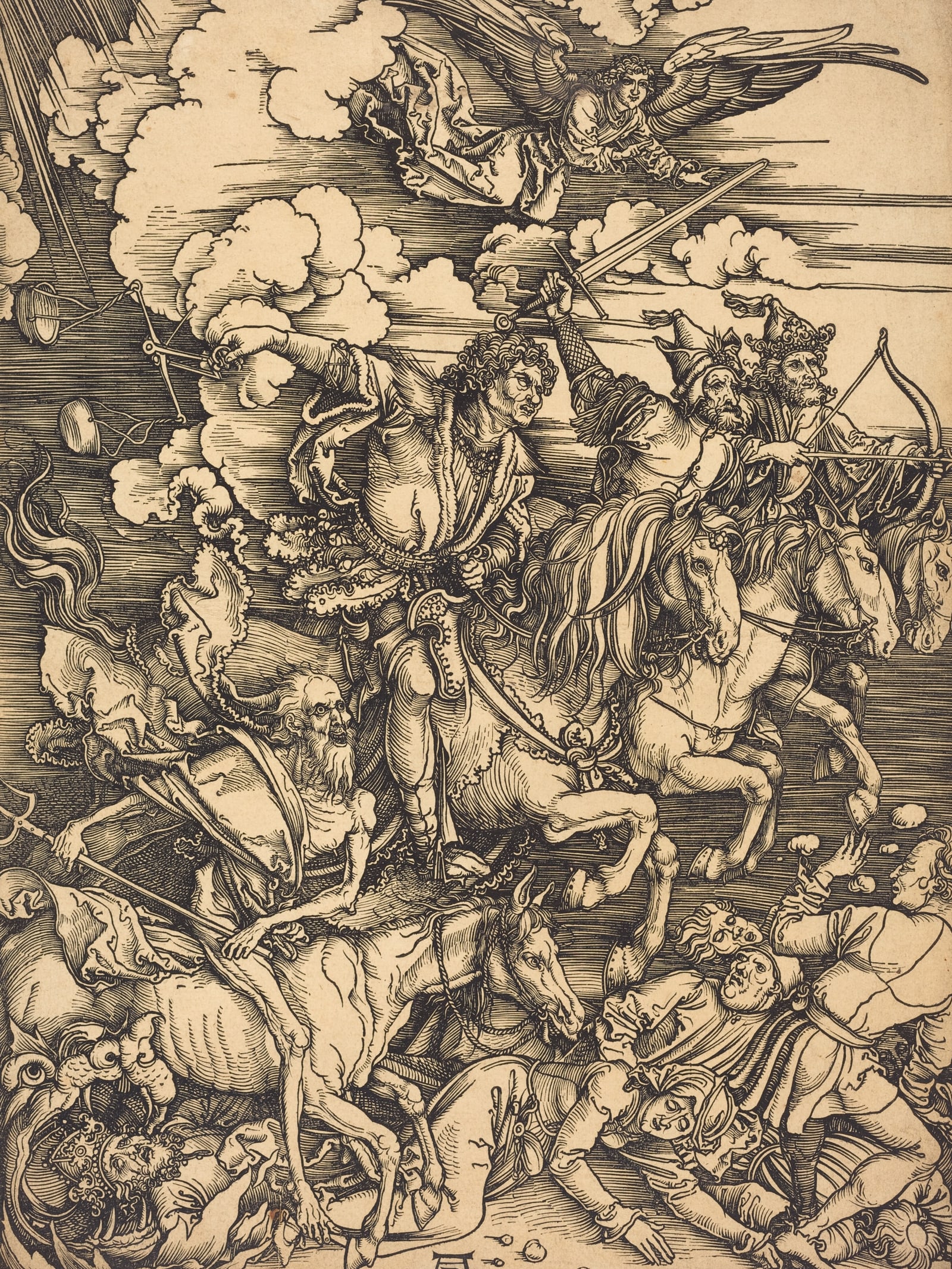 The Four Horsemen, from The Apocalypse — Full-Bleed Edition