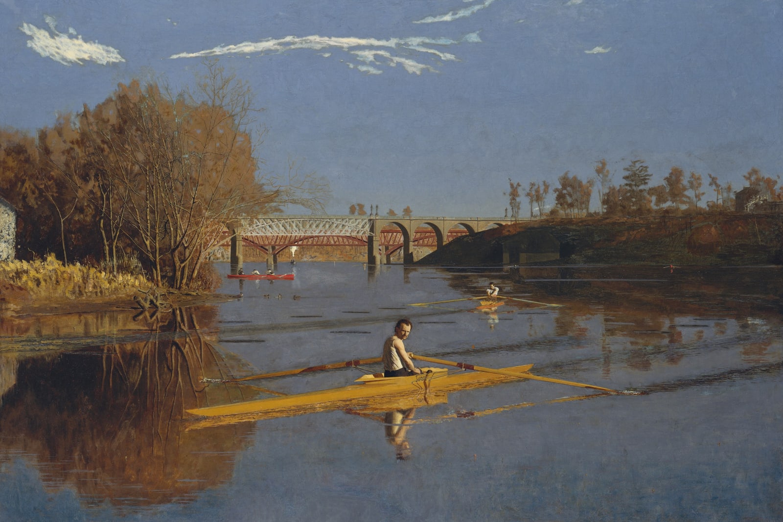The Champion Single Sculls (Max Schmitt in a Single Scull) (Full) — Full-Bleed Edition