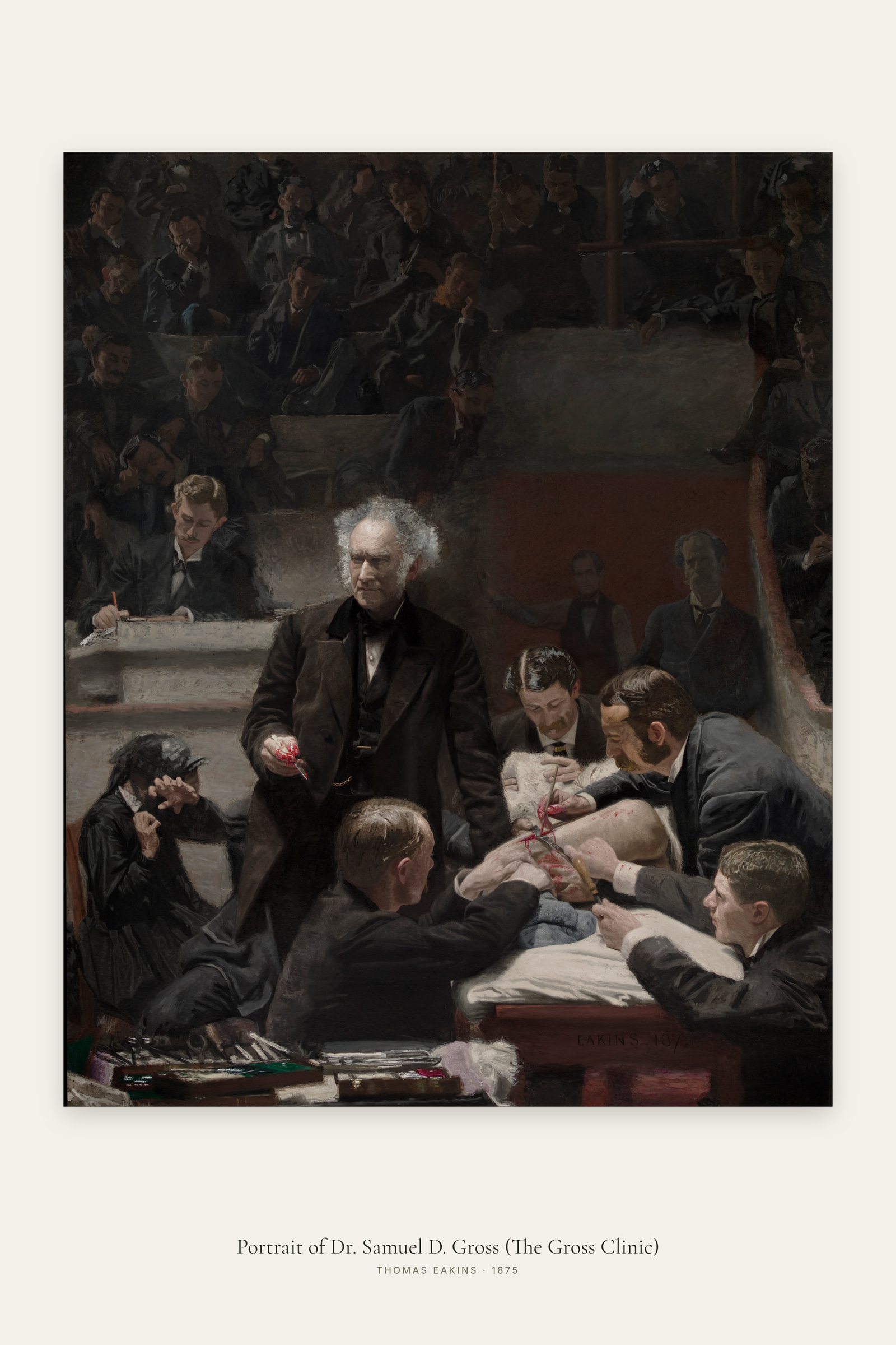 Portrait of Dr. Samuel D. Gross (The Gross Clinic)