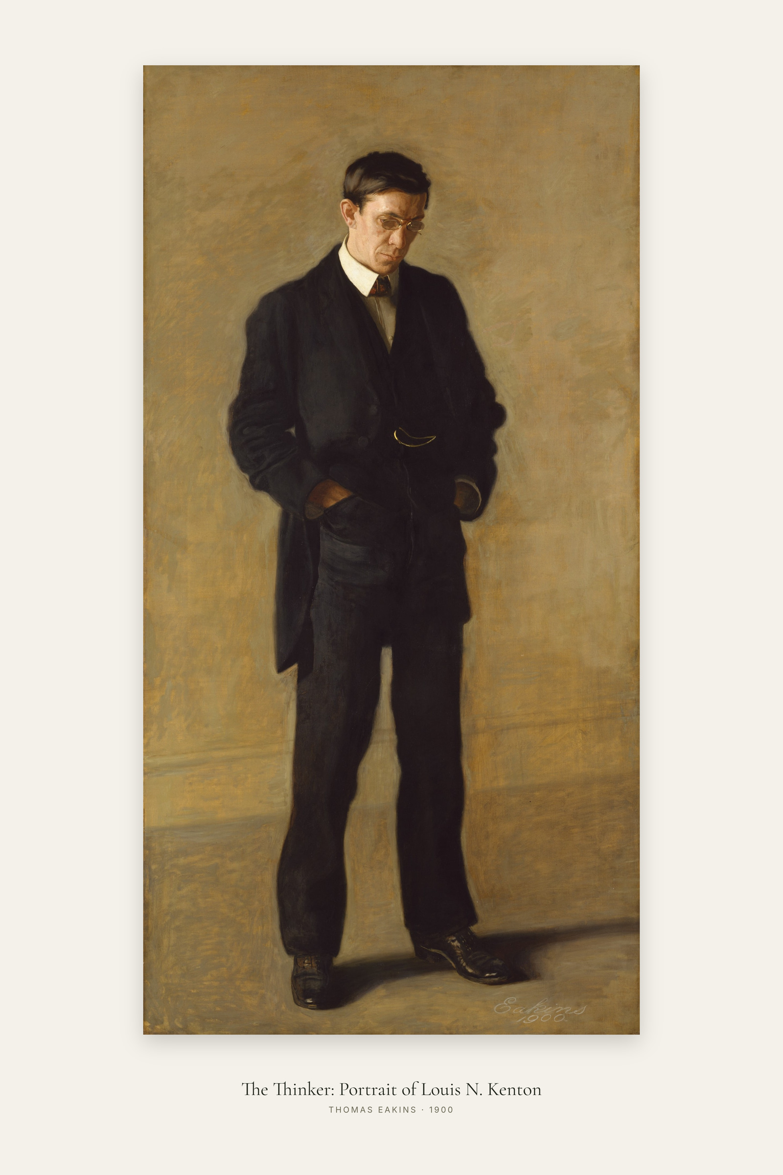The Thinker: Portrait of Louis N. Kenton