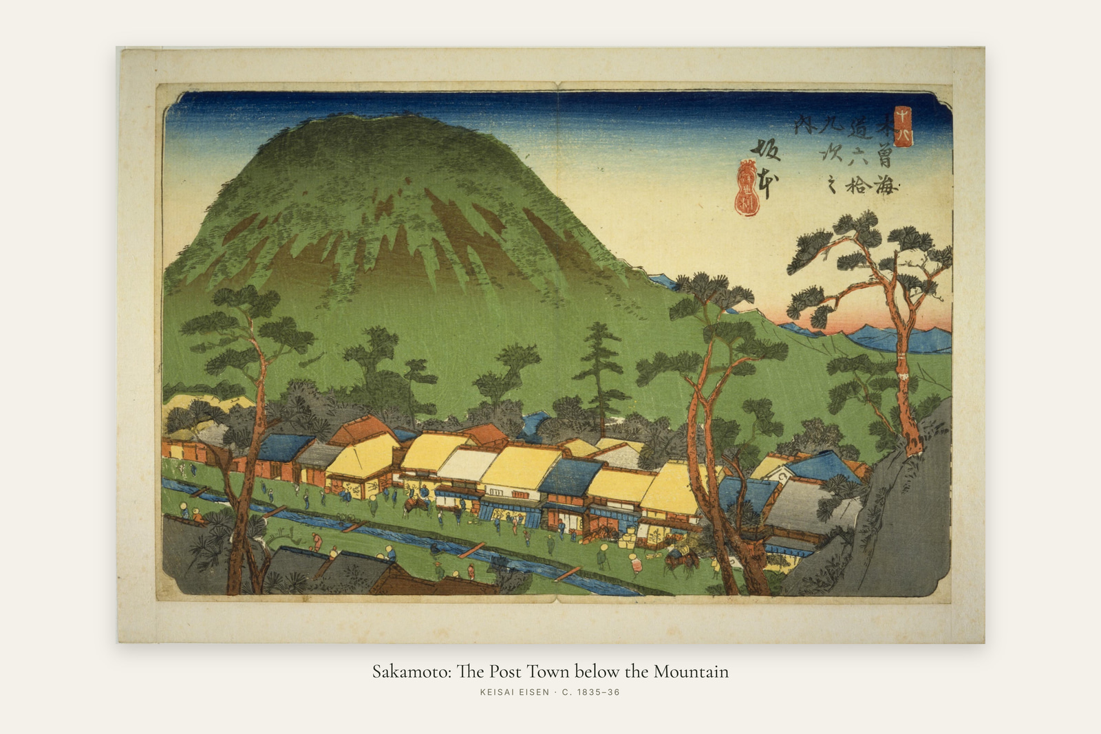 Sakamoto: The Post Town below the Mountain