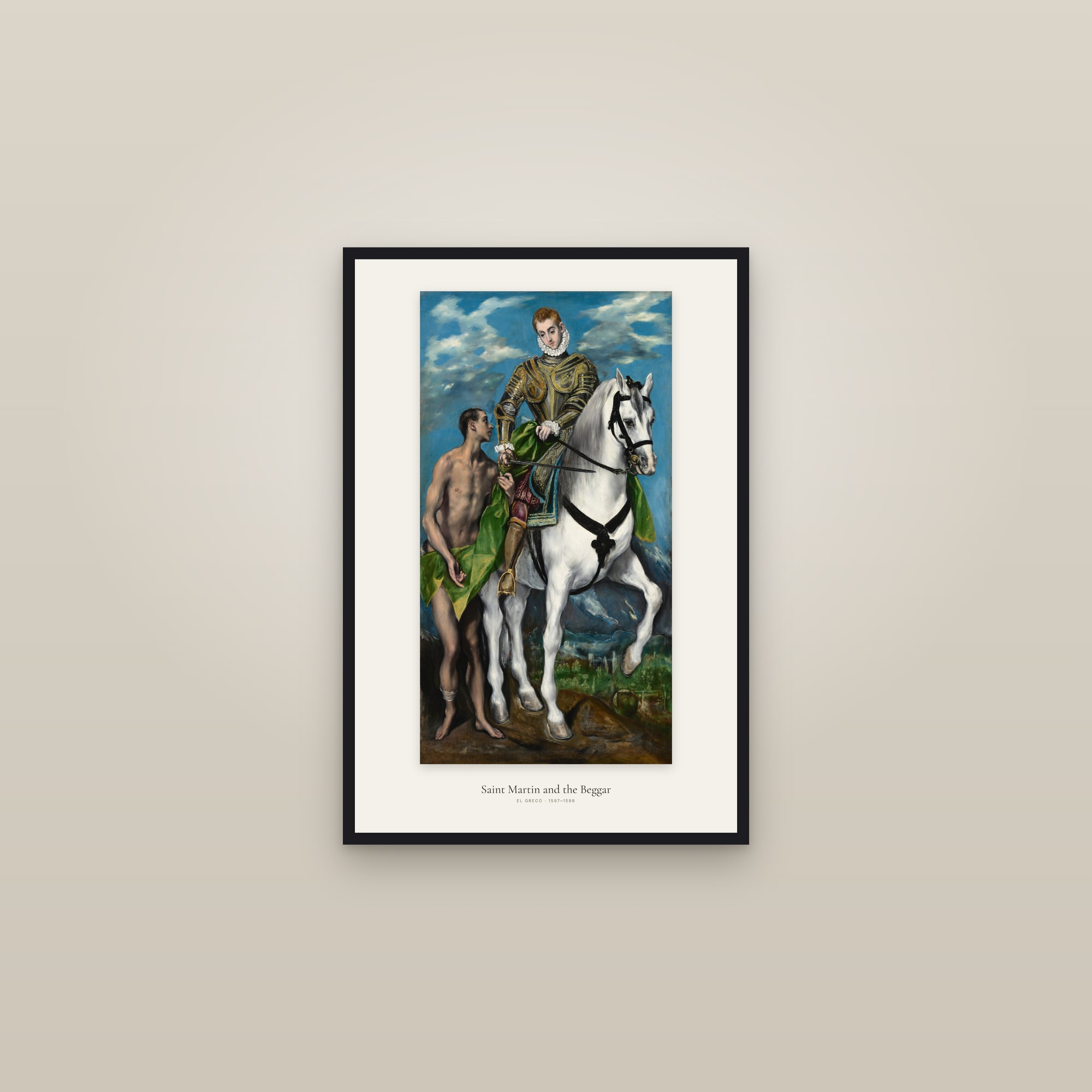 Saint Martin and the Beggar