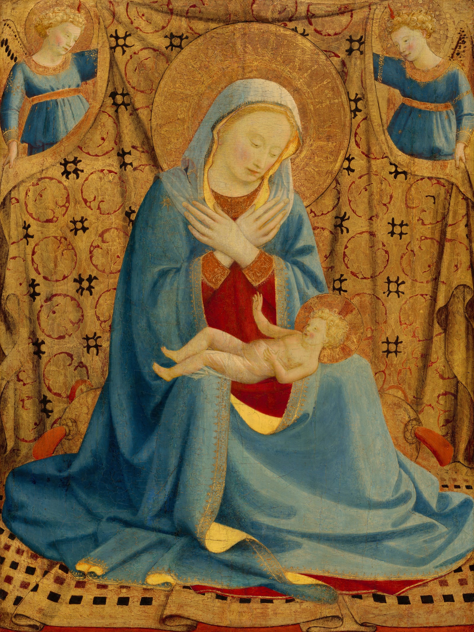 The Madonna of Humility (Full) — Full-Bleed Edition