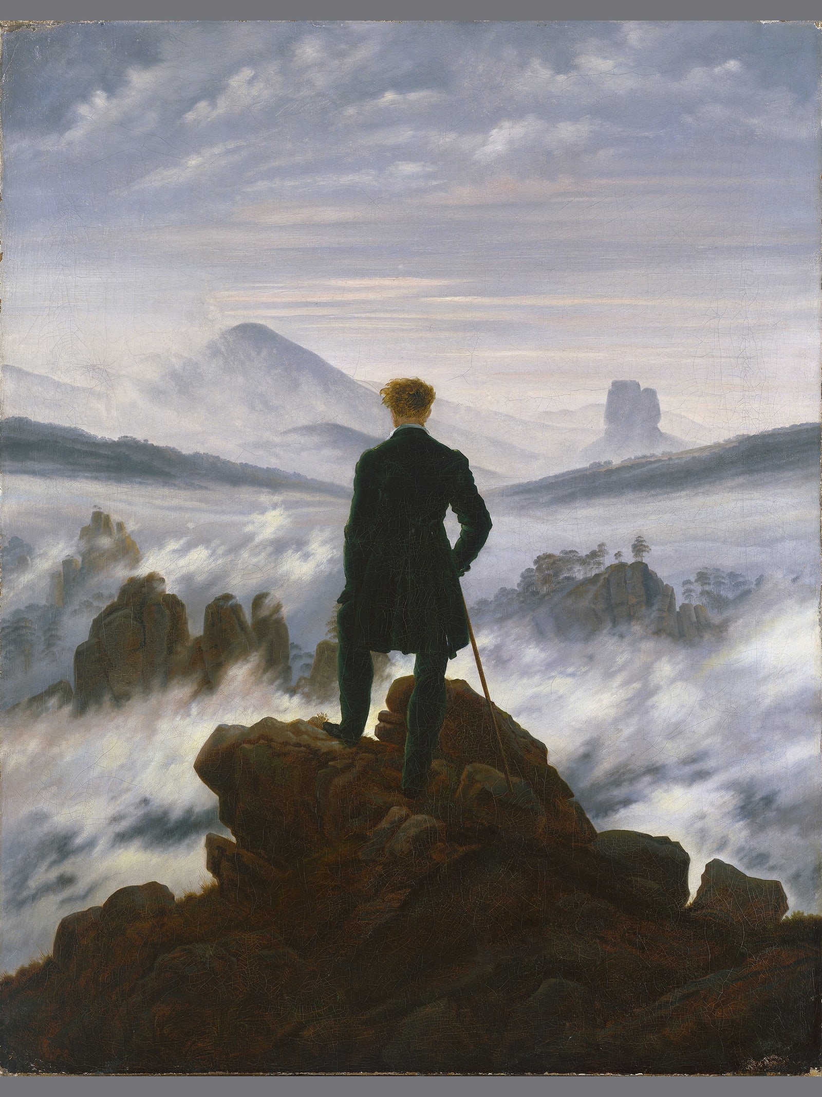 Wanderer above the Sea of Fog (Full) — Full-Bleed Edition