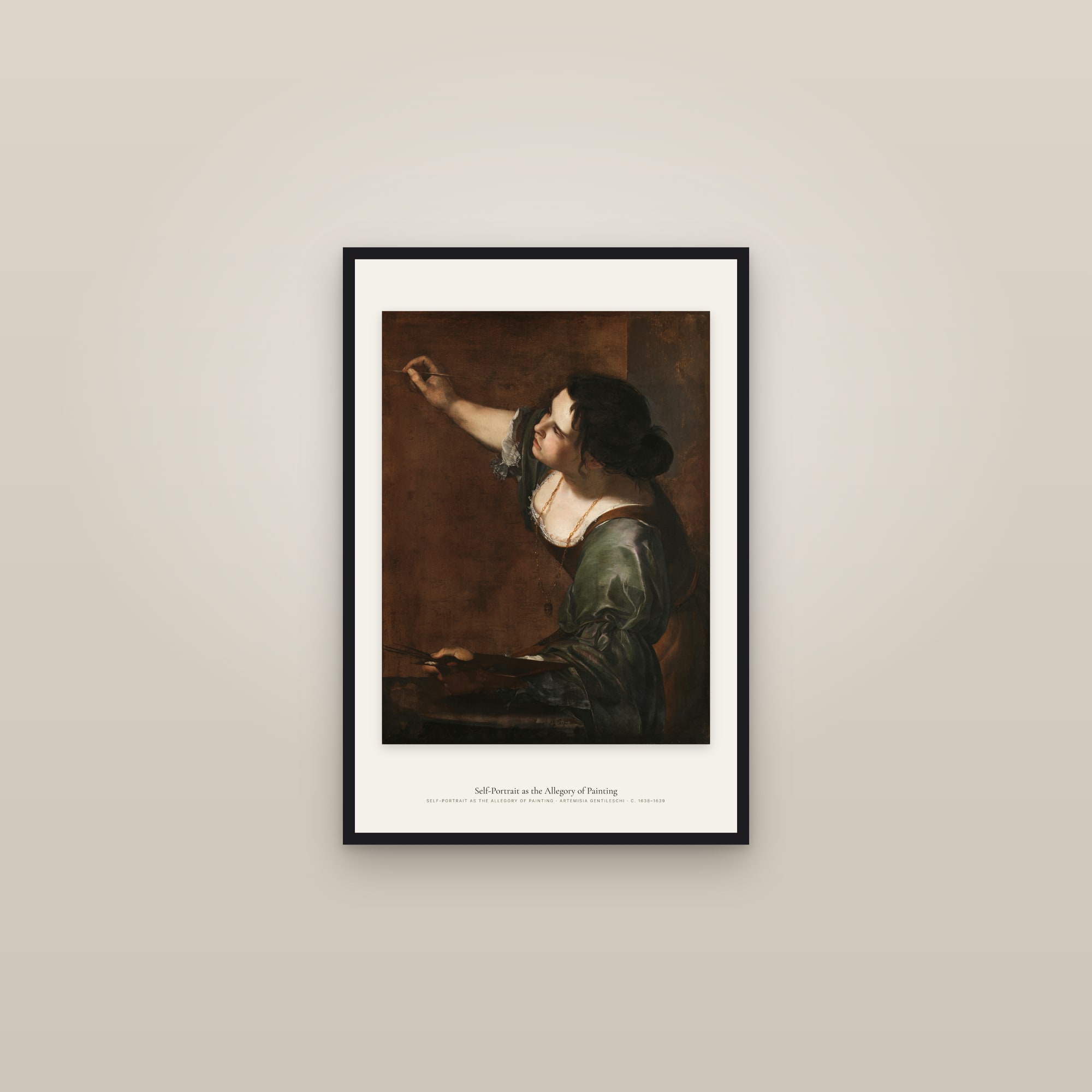 Self-Portrait as the Allegory of Painting
