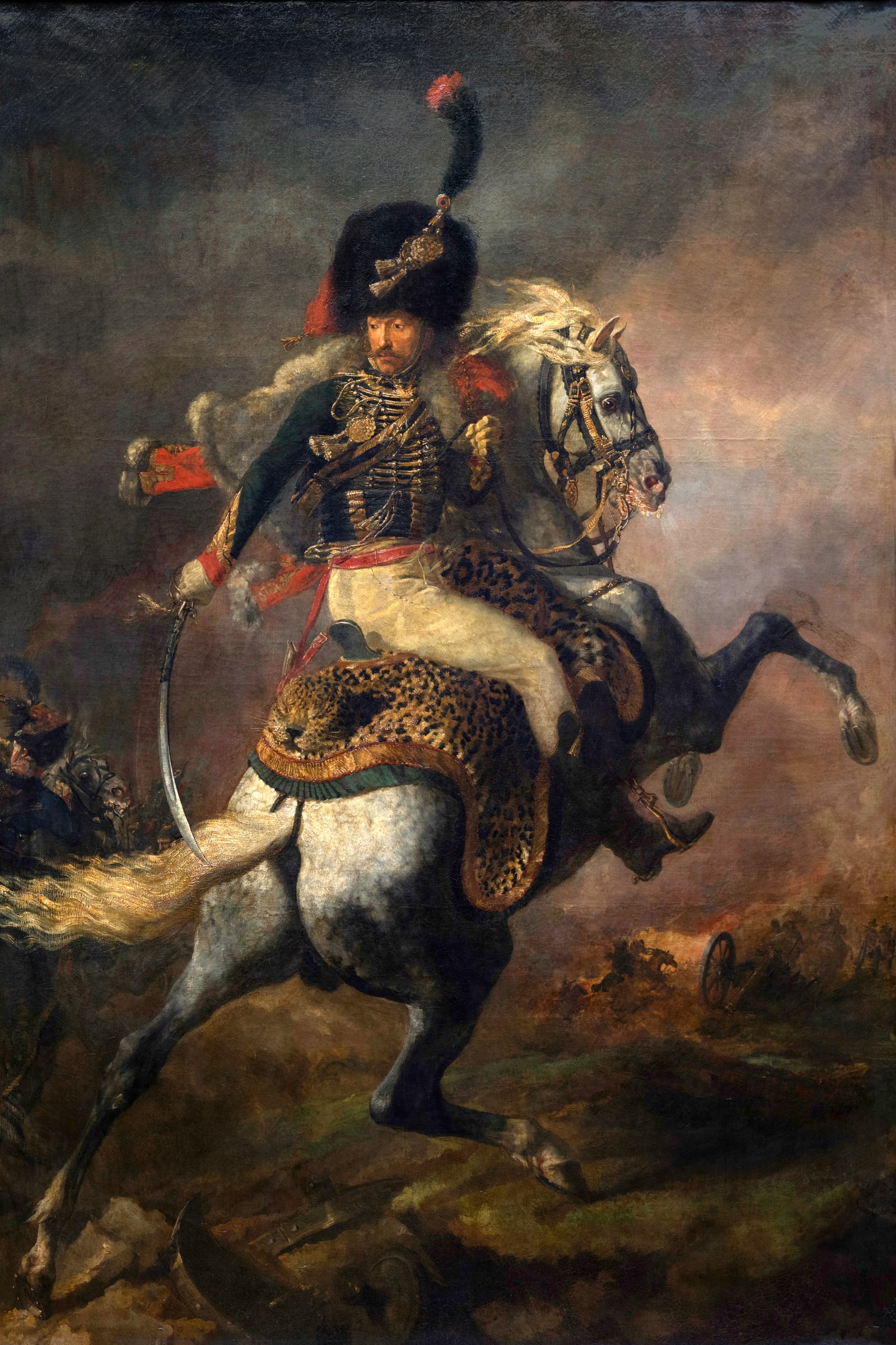 The Charging Chasseur (An Officer of the Imperial Horse Guards Charging) (Full) — Full-Bleed Edition