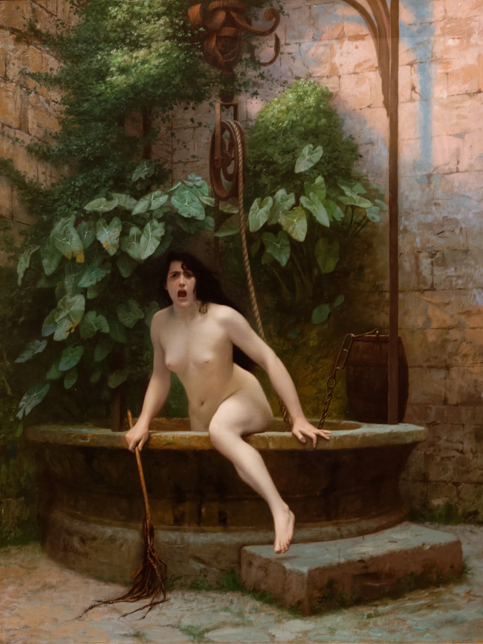 Truth Coming Out of Her Well (Full) — Full-Bleed Edition