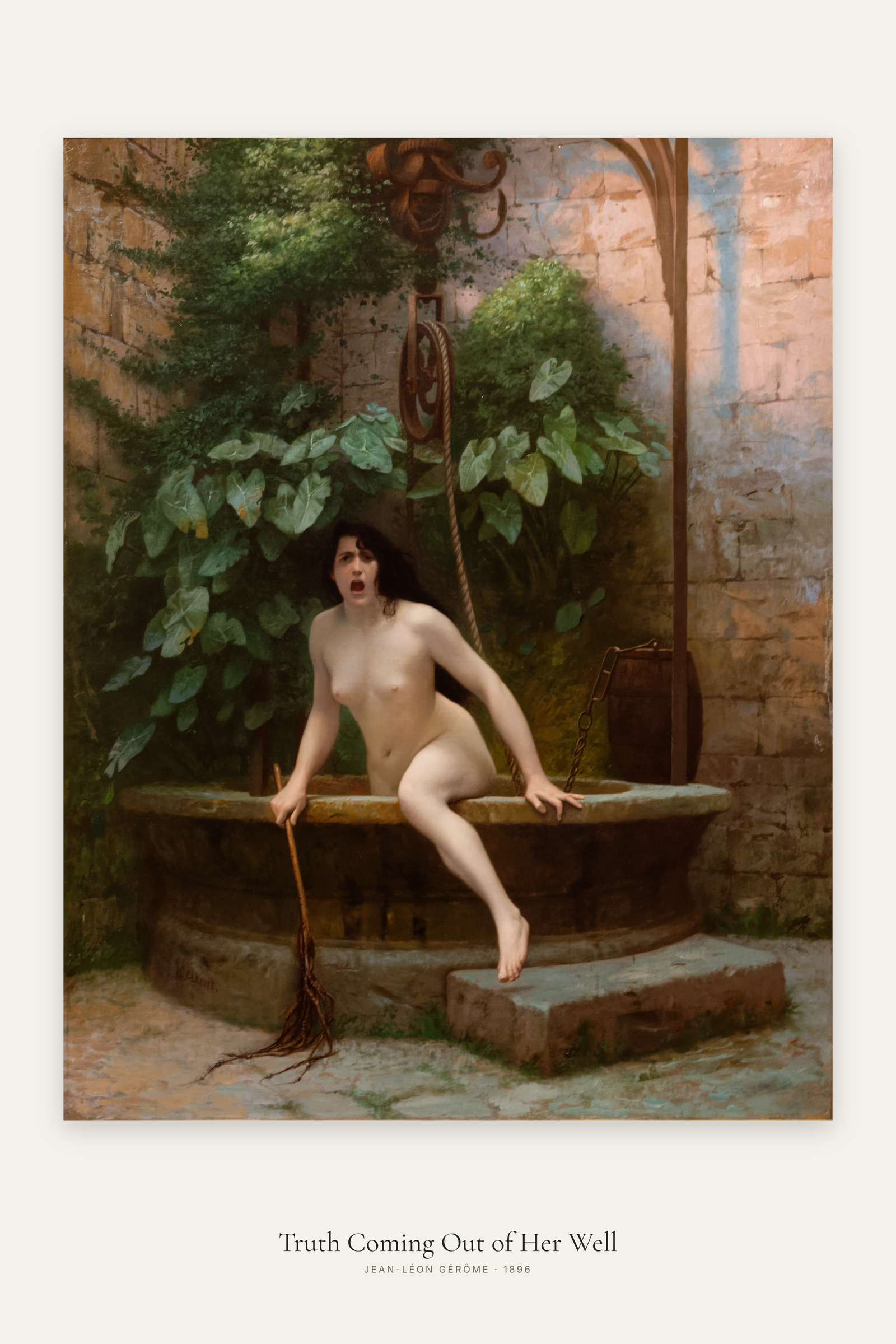 Truth Coming Out of Her Well
