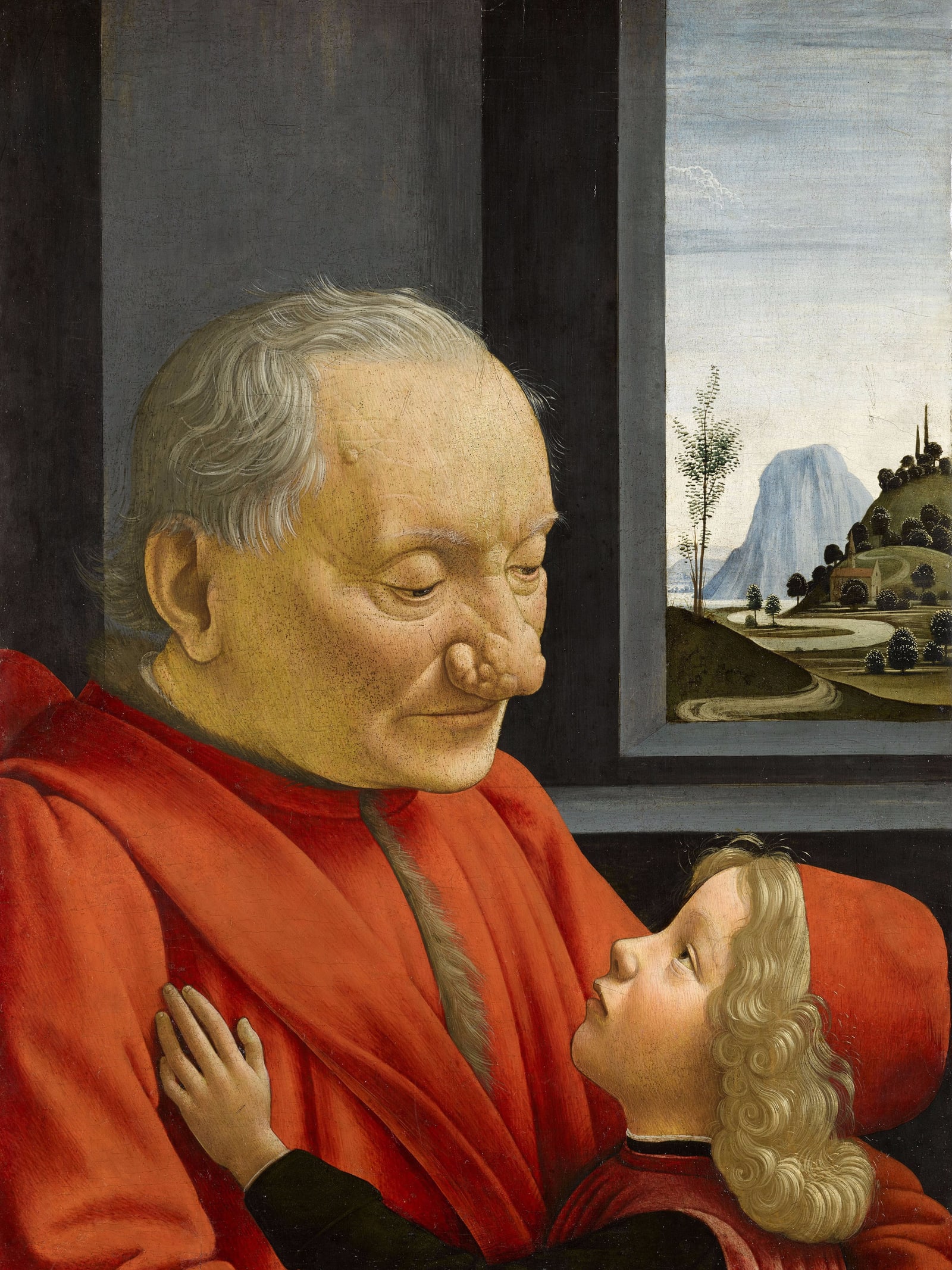 An Old Man and His Grandson (Full) — Full-Bleed Edition