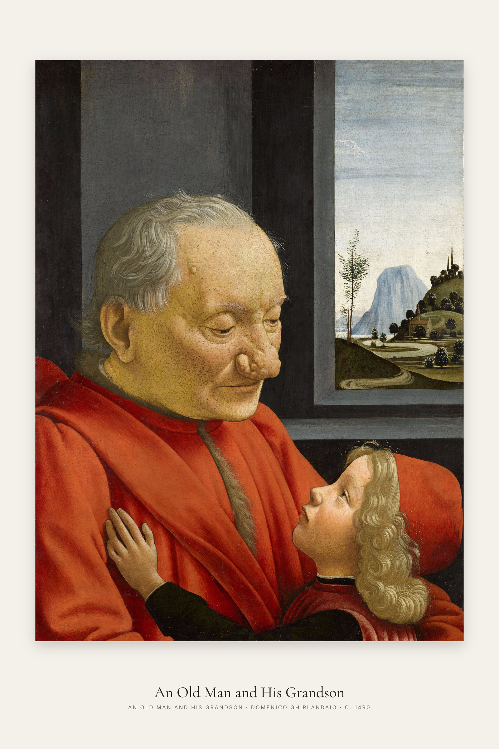 An Old Man and His Grandson