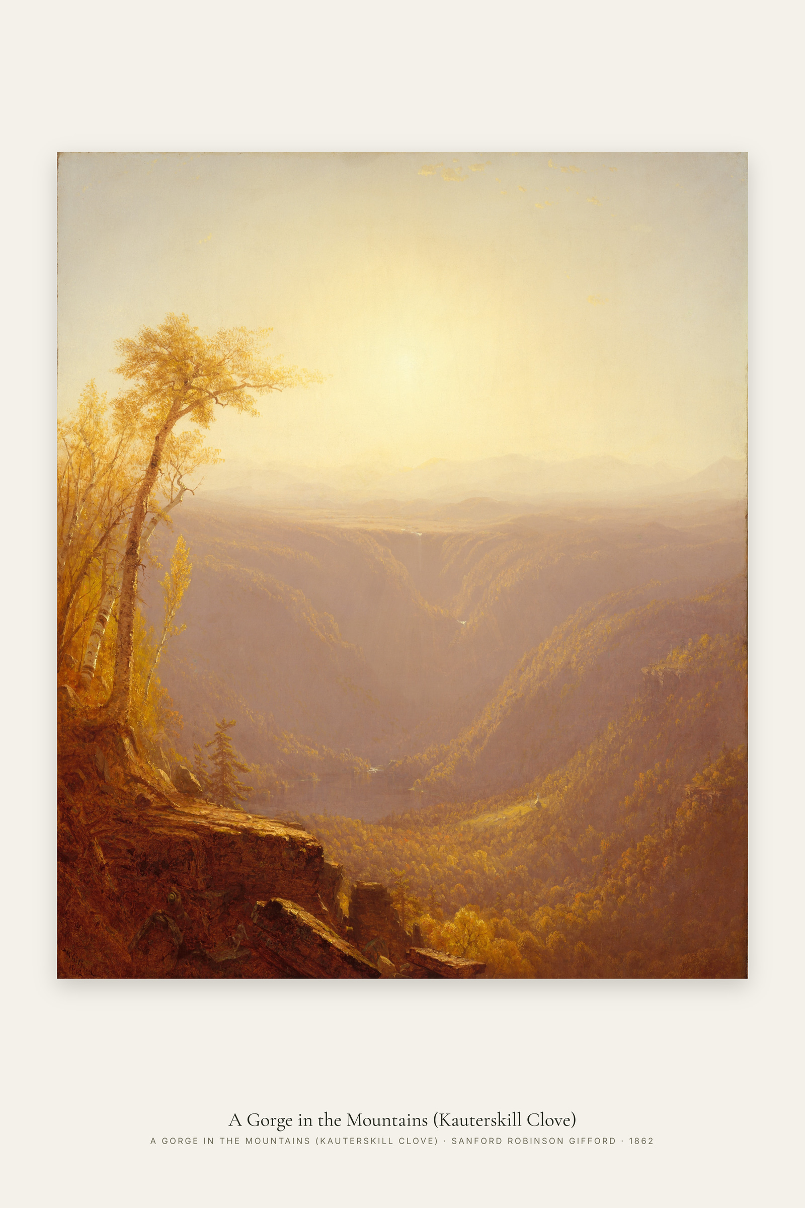 A Gorge in the Mountains (Kauterskill Clove)