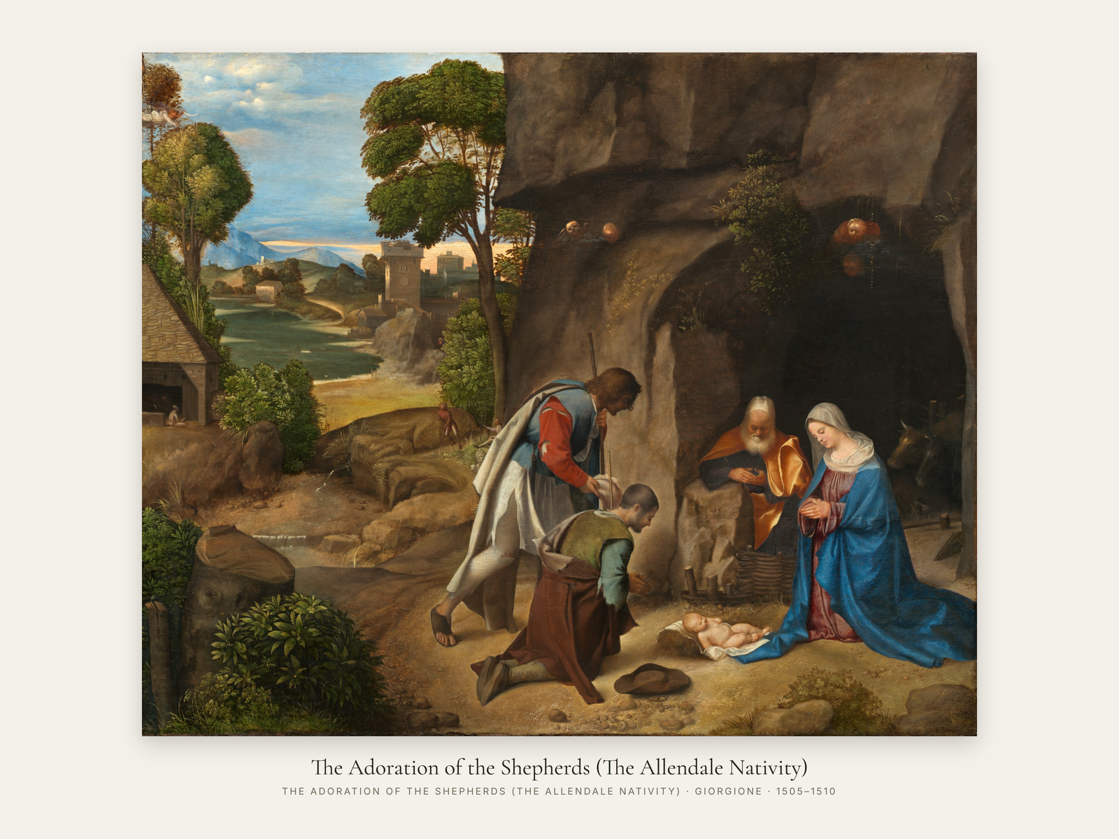 The Adoration of the Shepherds (The Allendale Nativity)