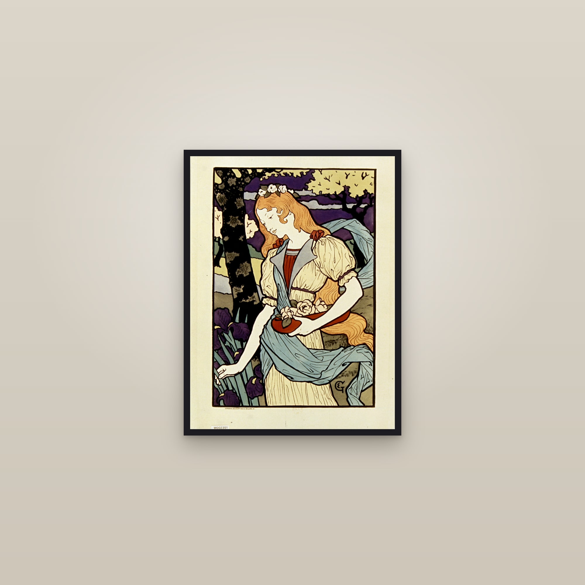 Exposition des Artistes Décorateurs (Full) — Full-Bleed Edition — framed in a gallery setting
