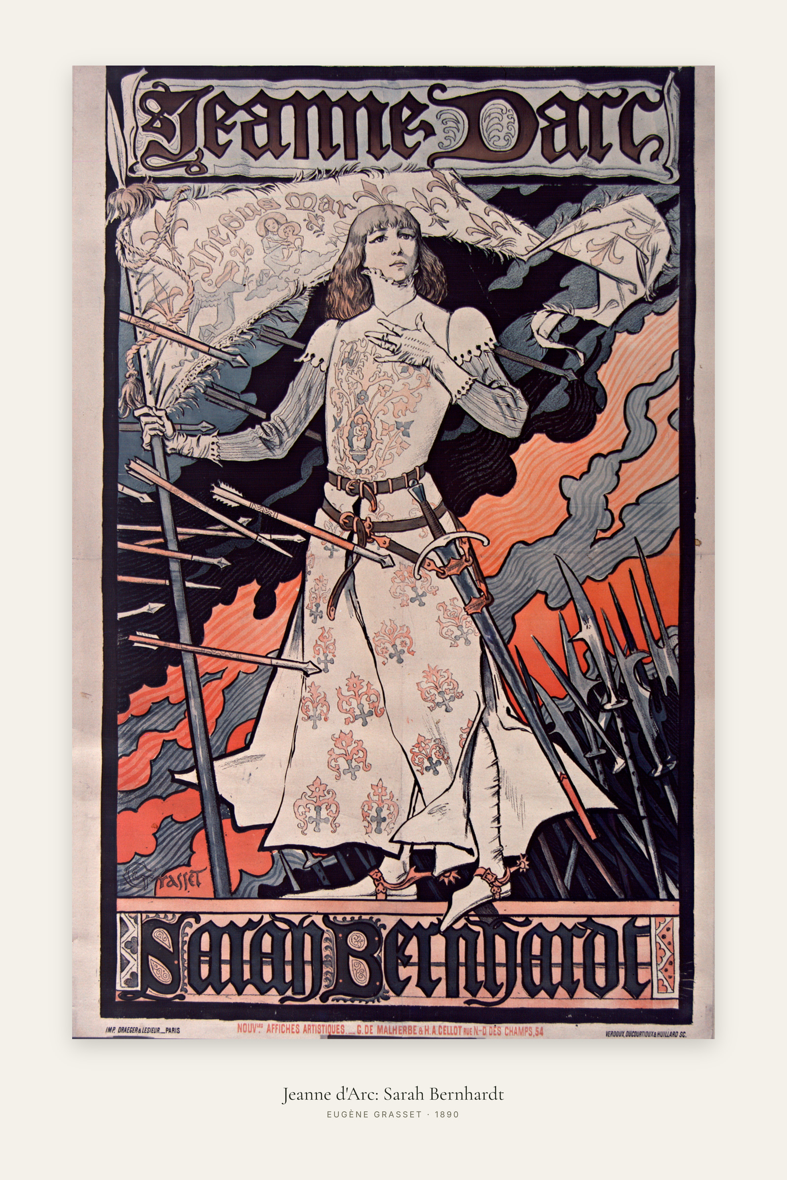 Jeanne d'Arc: Sarah Bernhardt