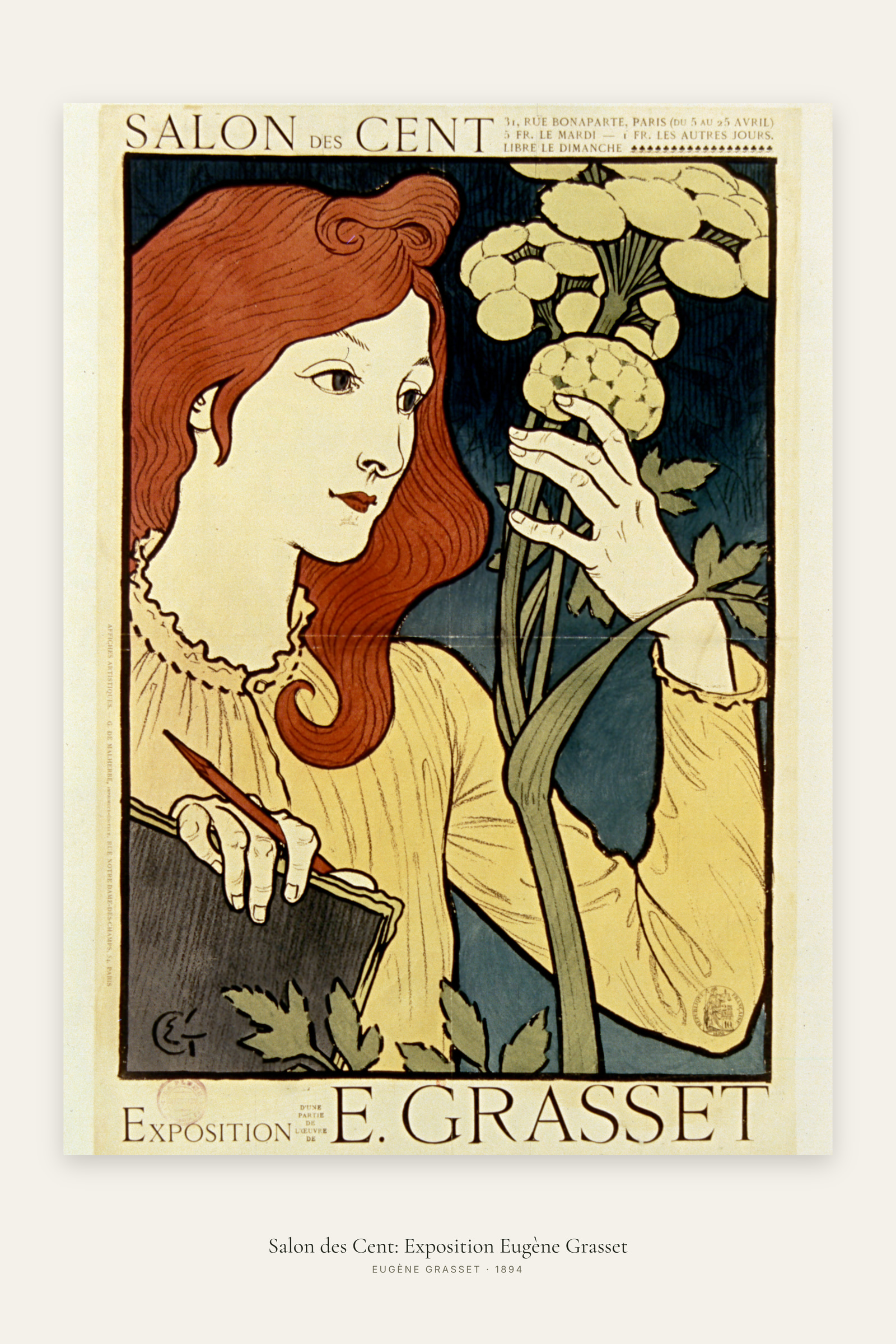 Salon des Cent: Exposition Eugène Grasset