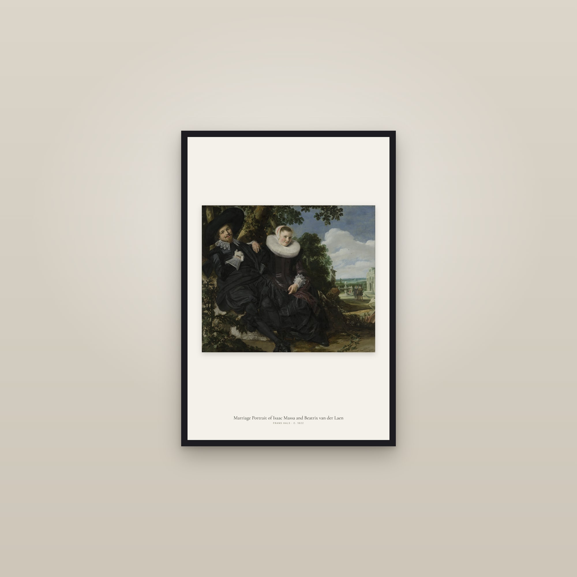 Marriage Portrait of Isaac Massa and Beatrix van der Laen