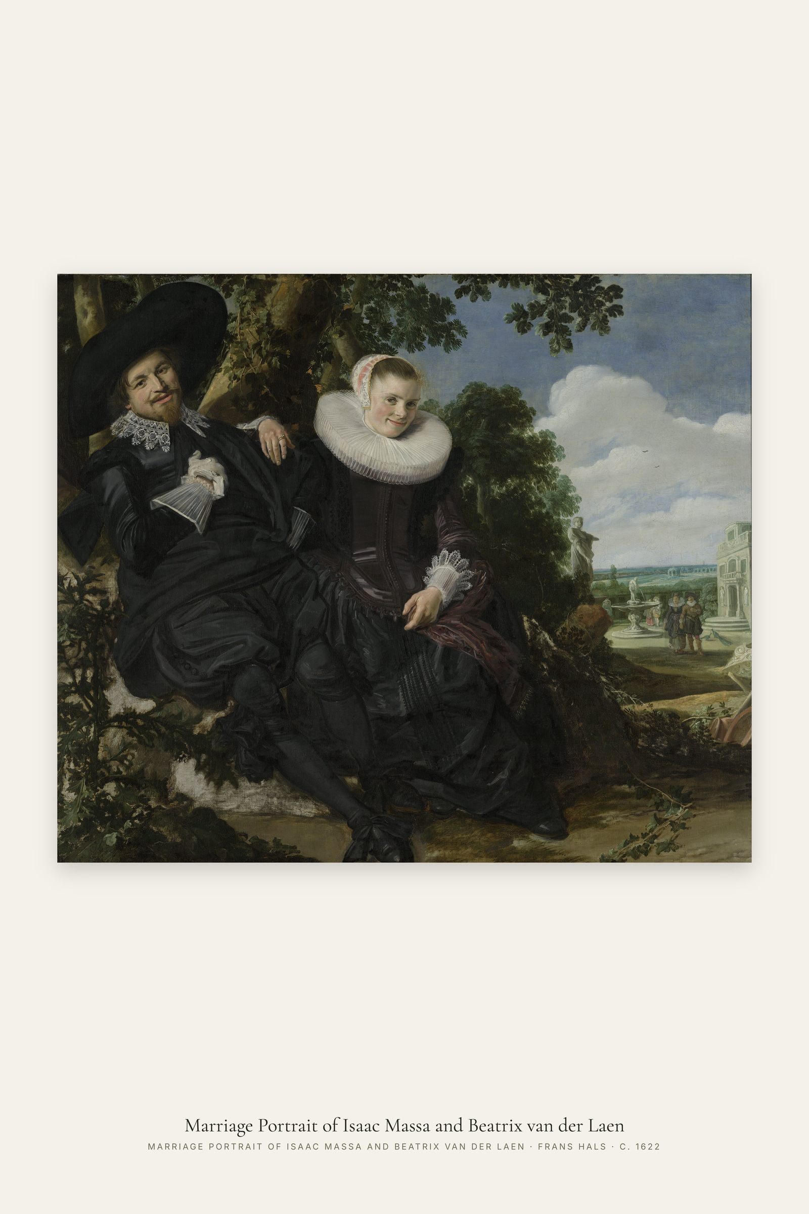 Marriage Portrait of Isaac Massa and Beatrix van der Laen