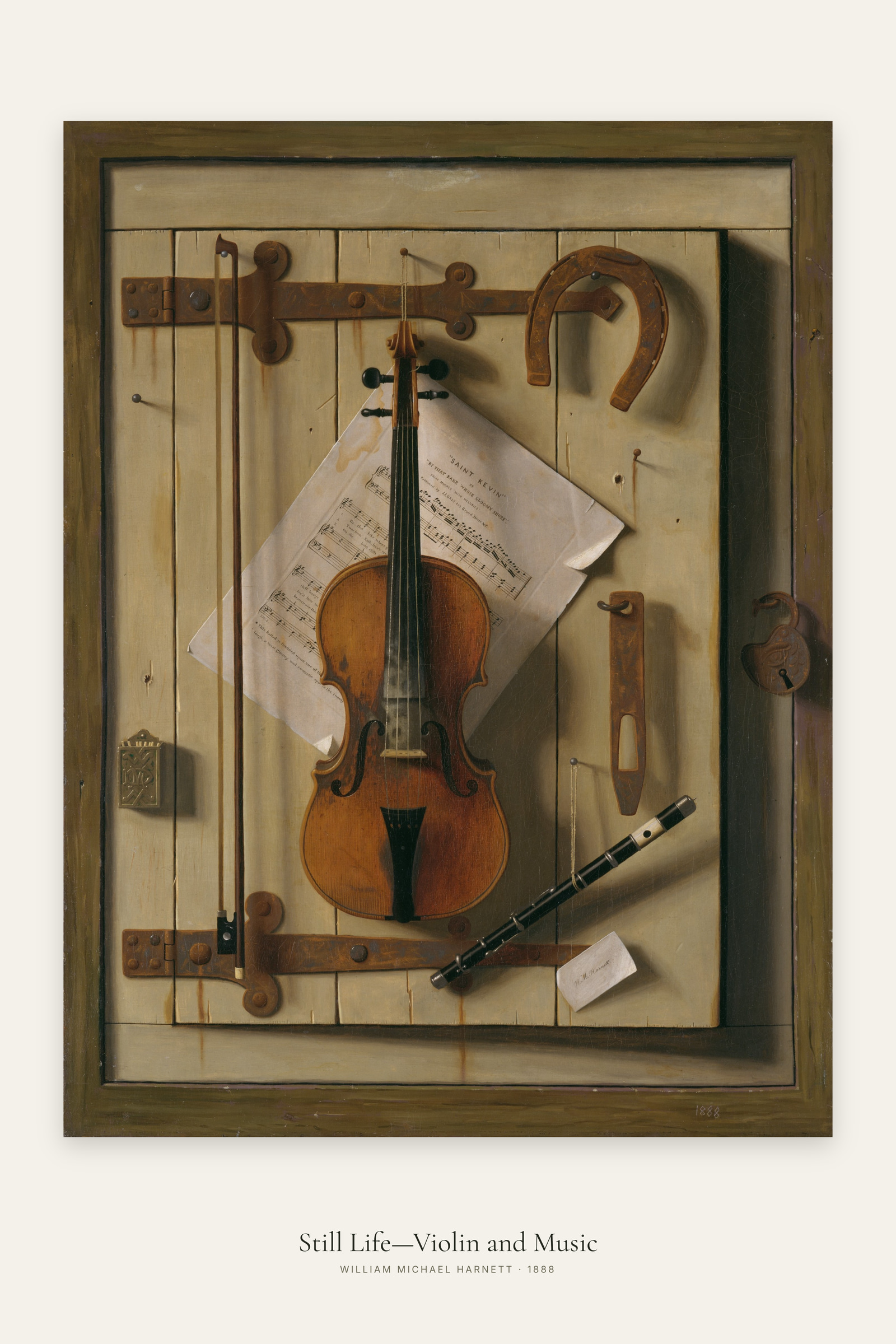 Still Life—Violin and Music