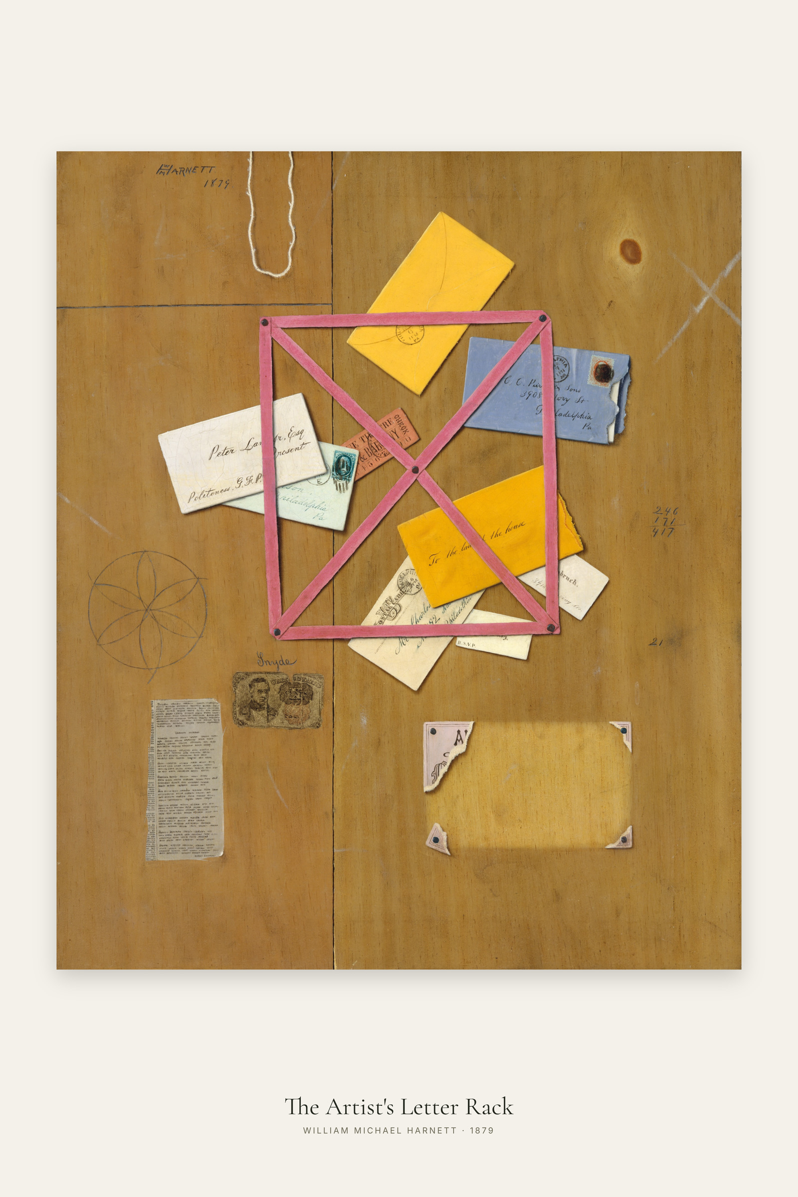 The Artist's Letter Rack