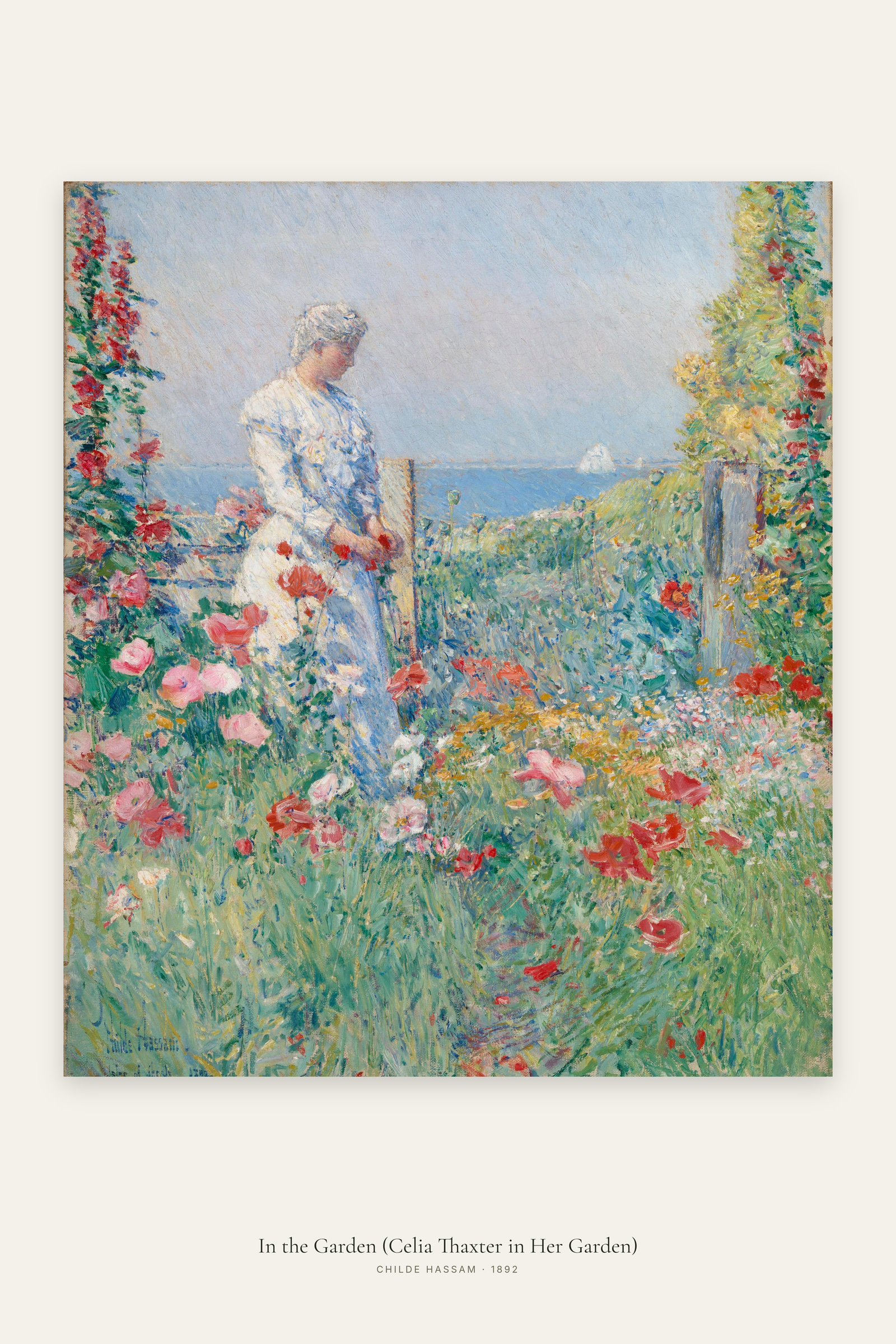 In the Garden (Celia Thaxter in Her Garden)