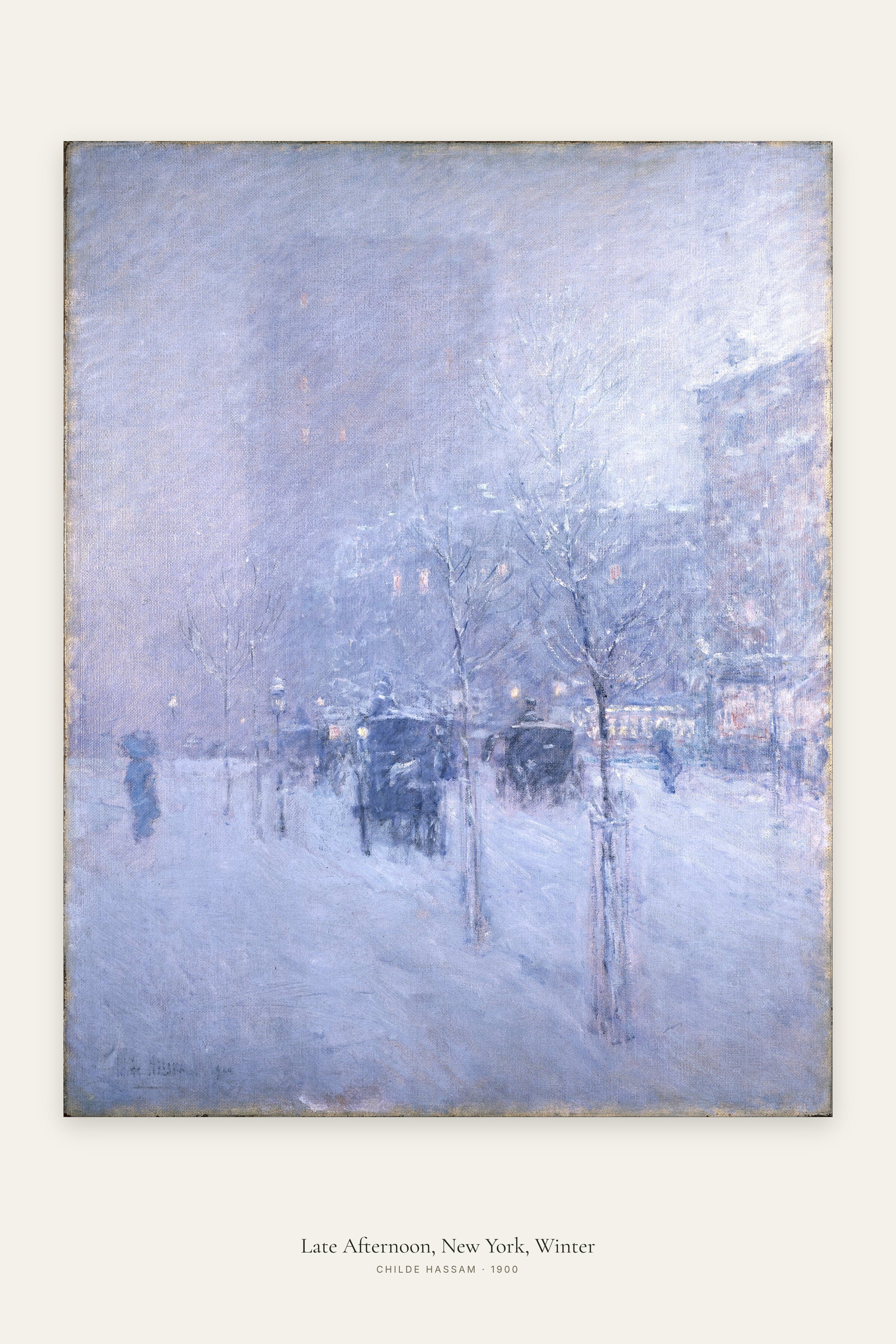 Late Afternoon, New York, Winter