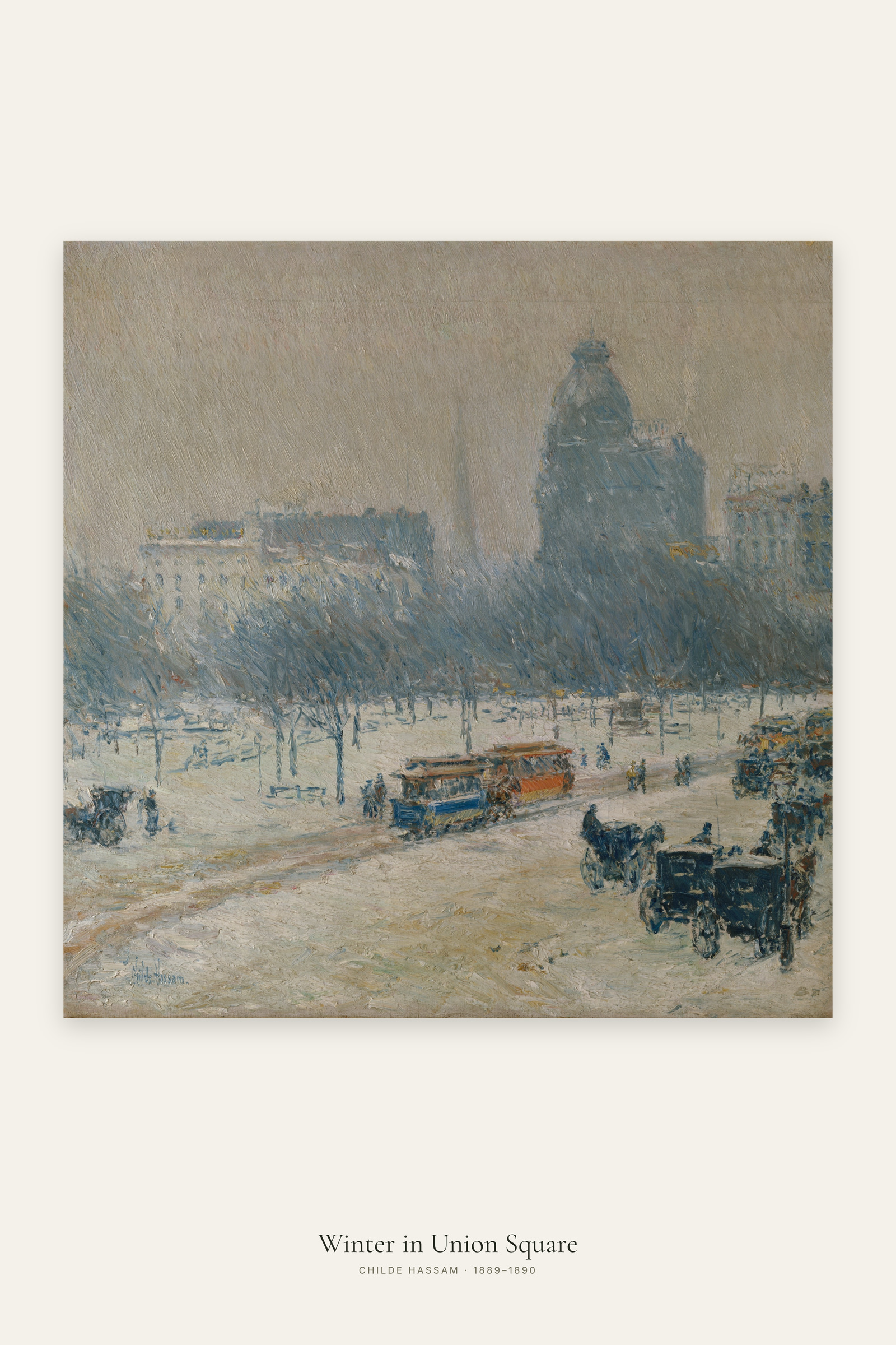 Winter in Union Square